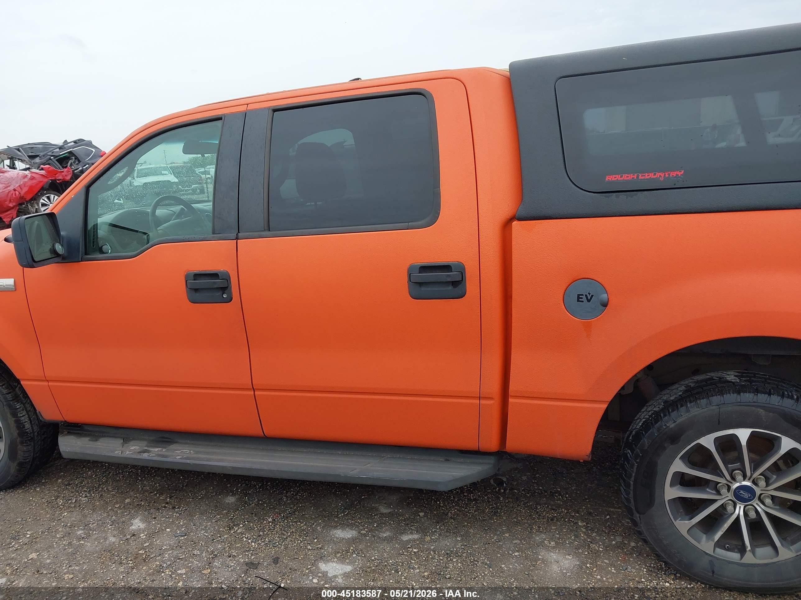2008 Ford F-150 60th Anniversary/fx2/king Ranch/lariat/xlt Orange vin: 1FTPW12VX8KE88806
