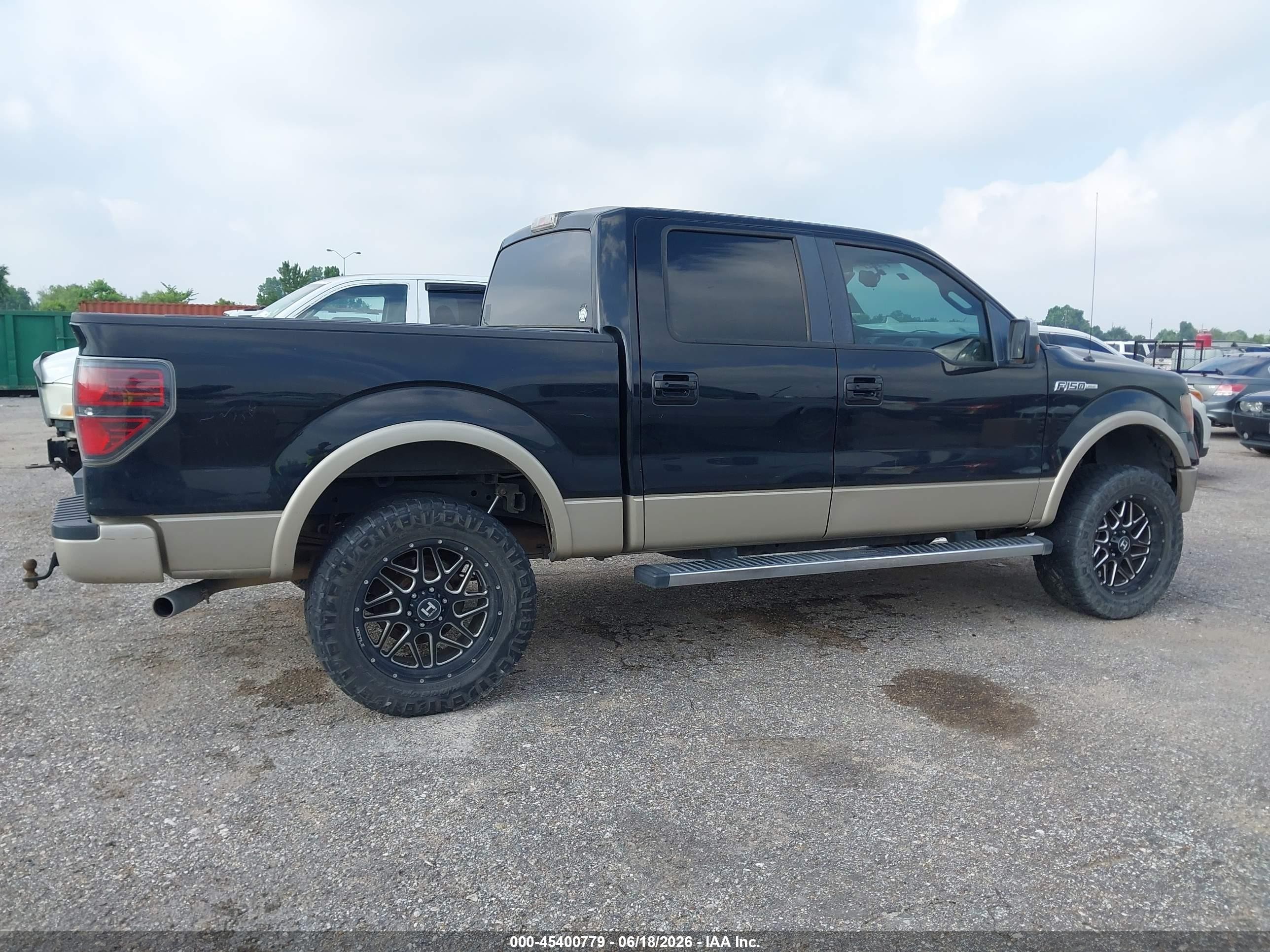 2009 Ford F-150 King Ranch/lariat/platinum/xl/xlt Black vin: 1FTPW12VX9FA45050