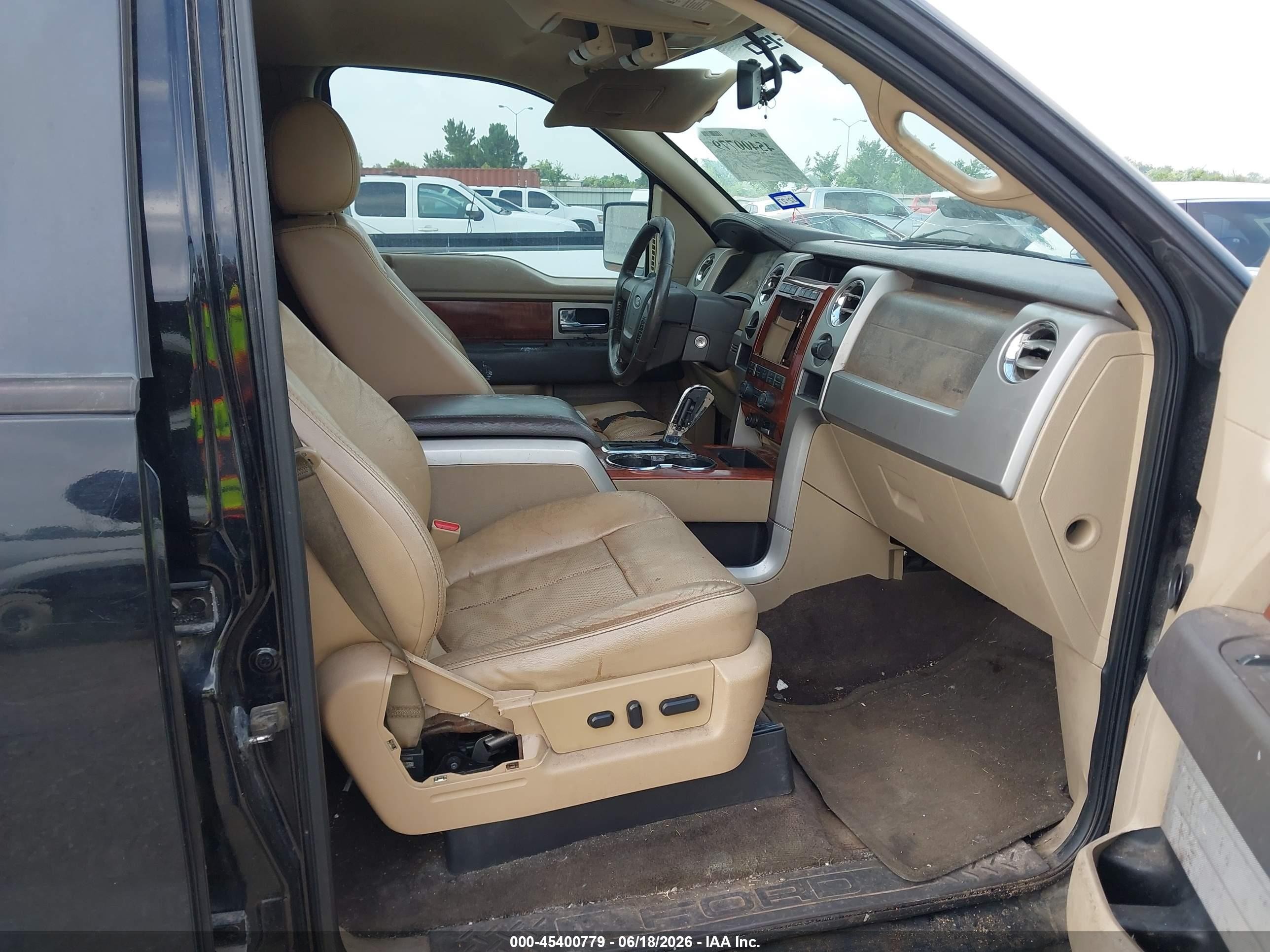 2009 Ford F-150 King Ranch/lariat/platinum/xl/xlt Black vin: 1FTPW12VX9FA45050