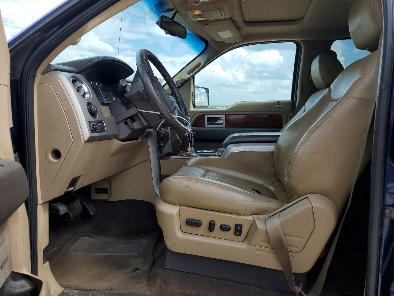 2009 Ford F150 Supercrew Blue vin: 1FTPW12VX9FA57814