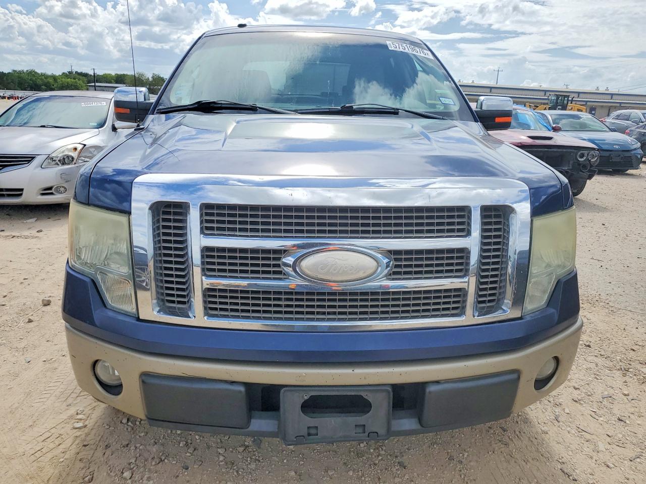 2009 Ford F150 Supercrew Blue vin: 1FTPW12VX9FA57814