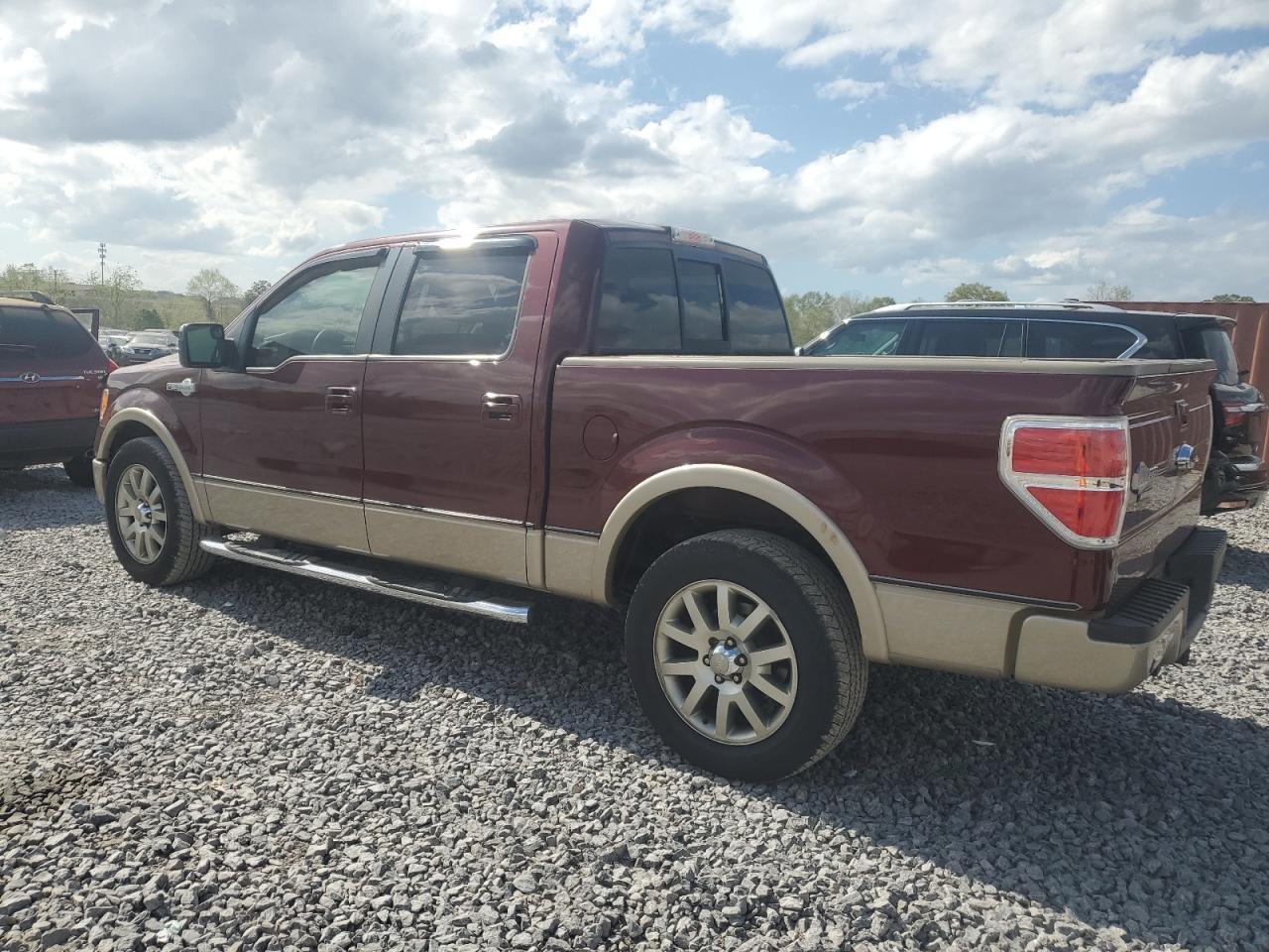 2009 Ford F150 Supercrew Красный vin: 1FTPW12VX9KA77018