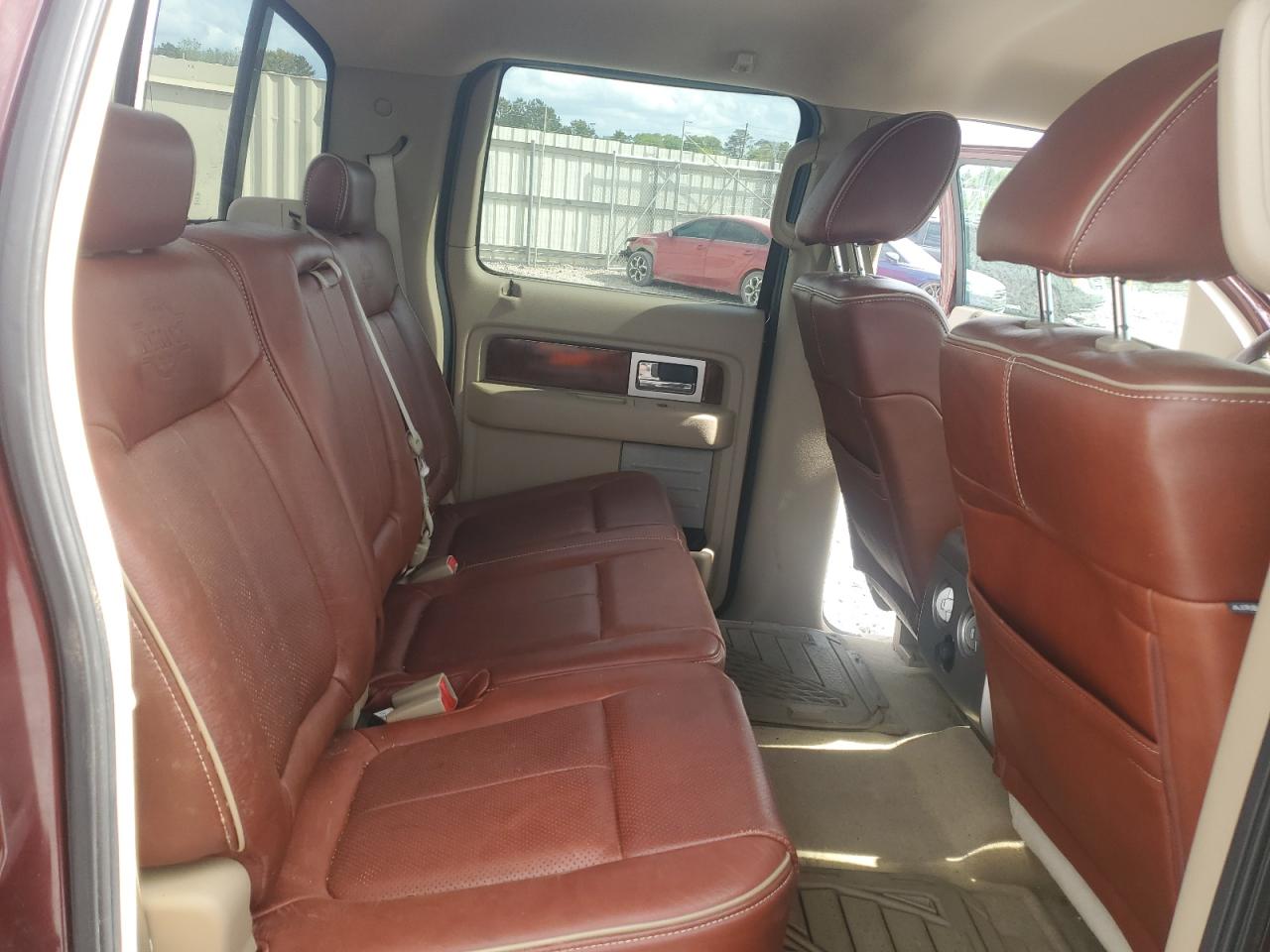 2009 Ford F150 Supercrew Красный vin: 1FTPW12VX9KA77018