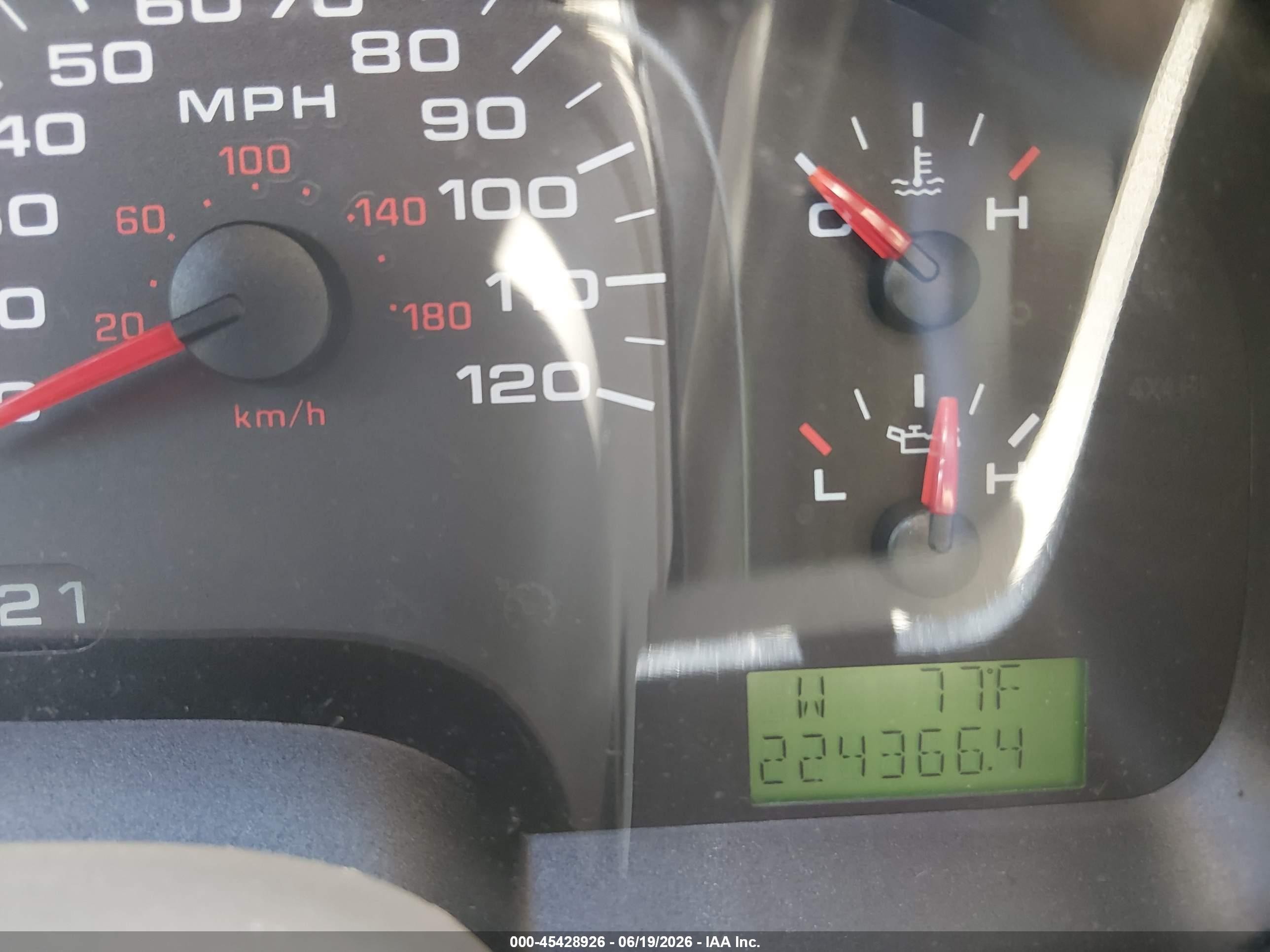 2004 Ford F-150 Fx4/lariat/xlt Gray vin: 1FTPW14504KA53011