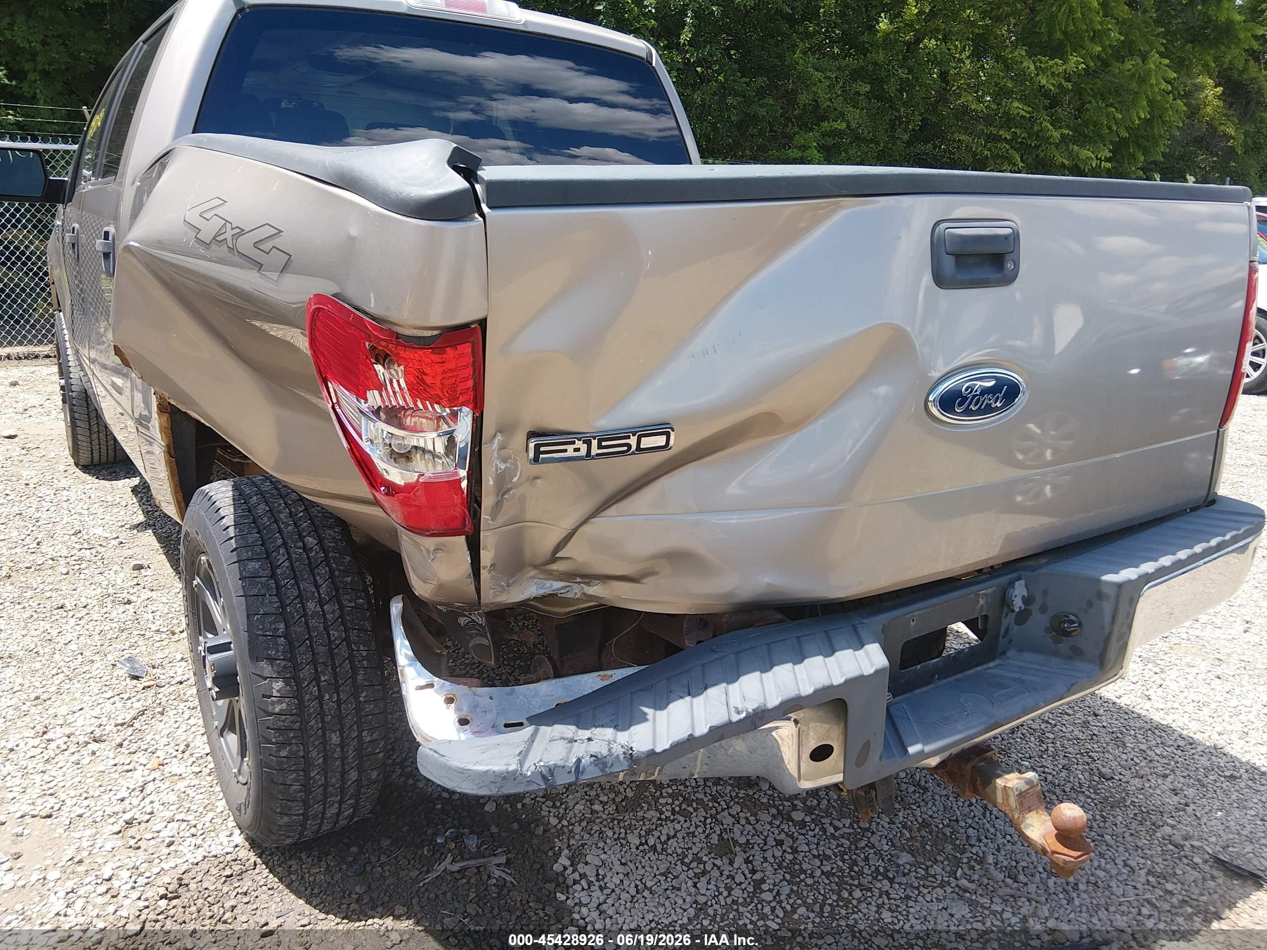 2004 Ford F-150 Fx4/lariat/xlt Gray vin: 1FTPW14504KA53011