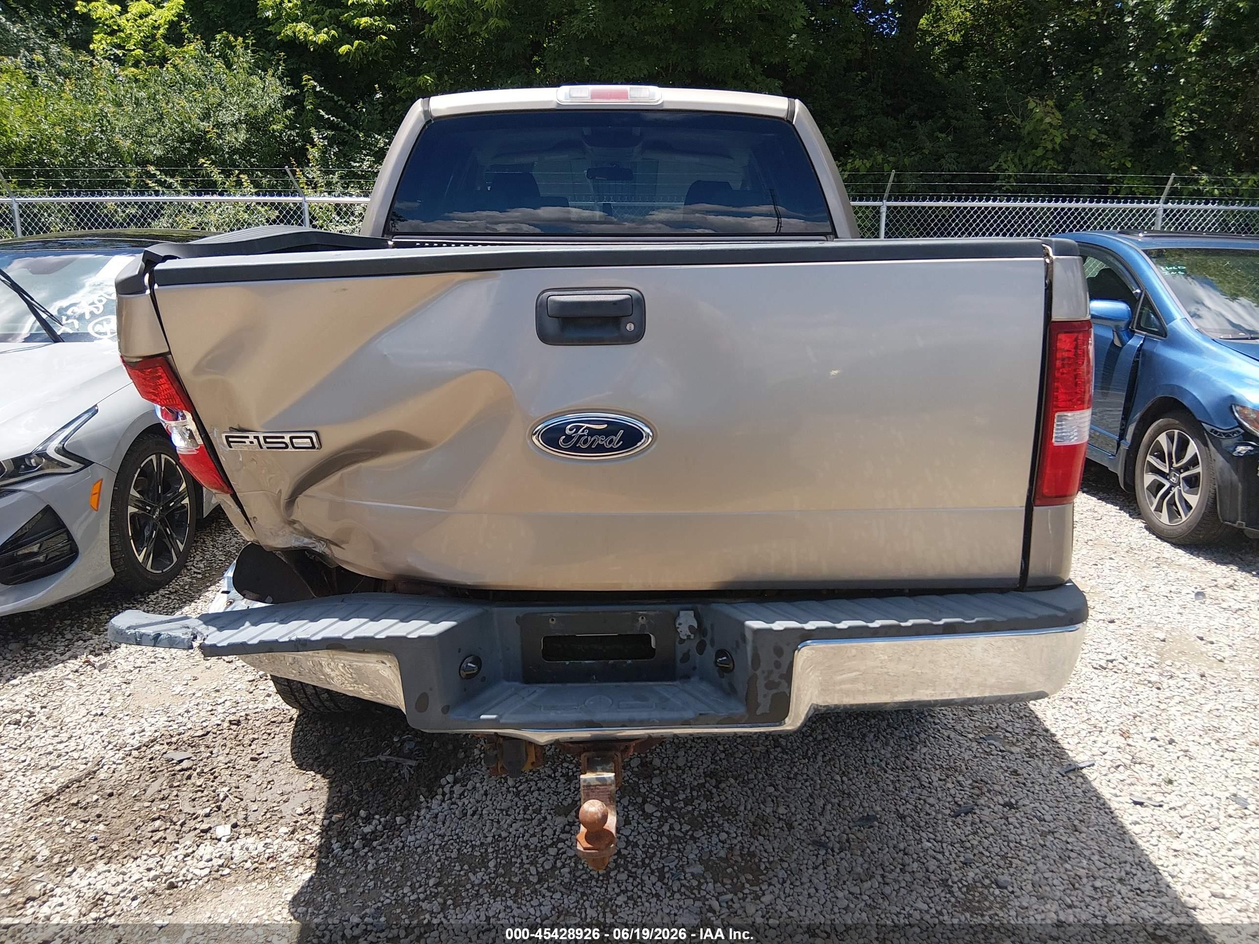 2004 Ford F-150 Fx4/lariat/xlt Gray vin: 1FTPW14504KA53011