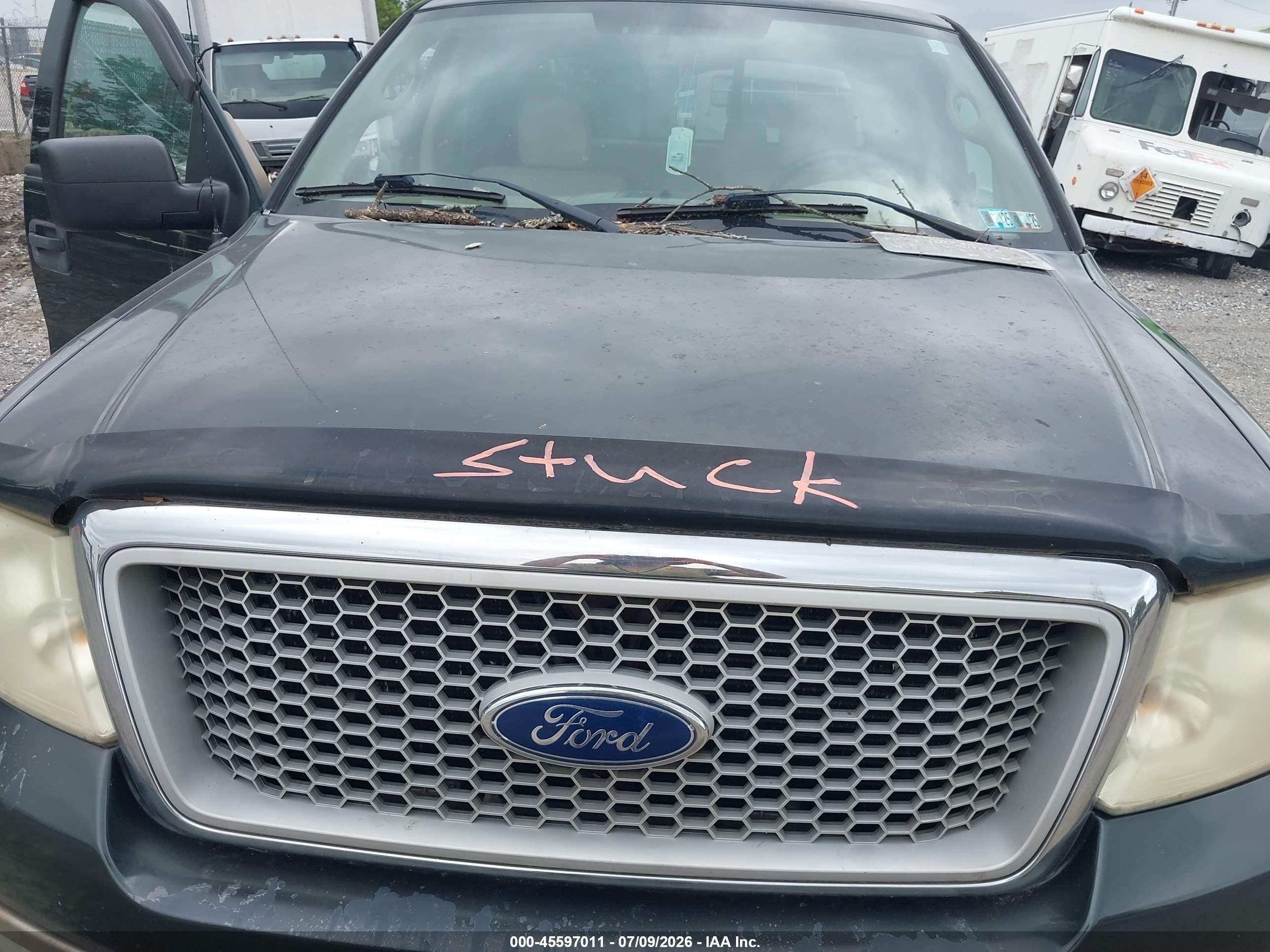 2004 Ford F-150 Fx4/lariat/xlt Green vin: 1FTPW14504KA74277