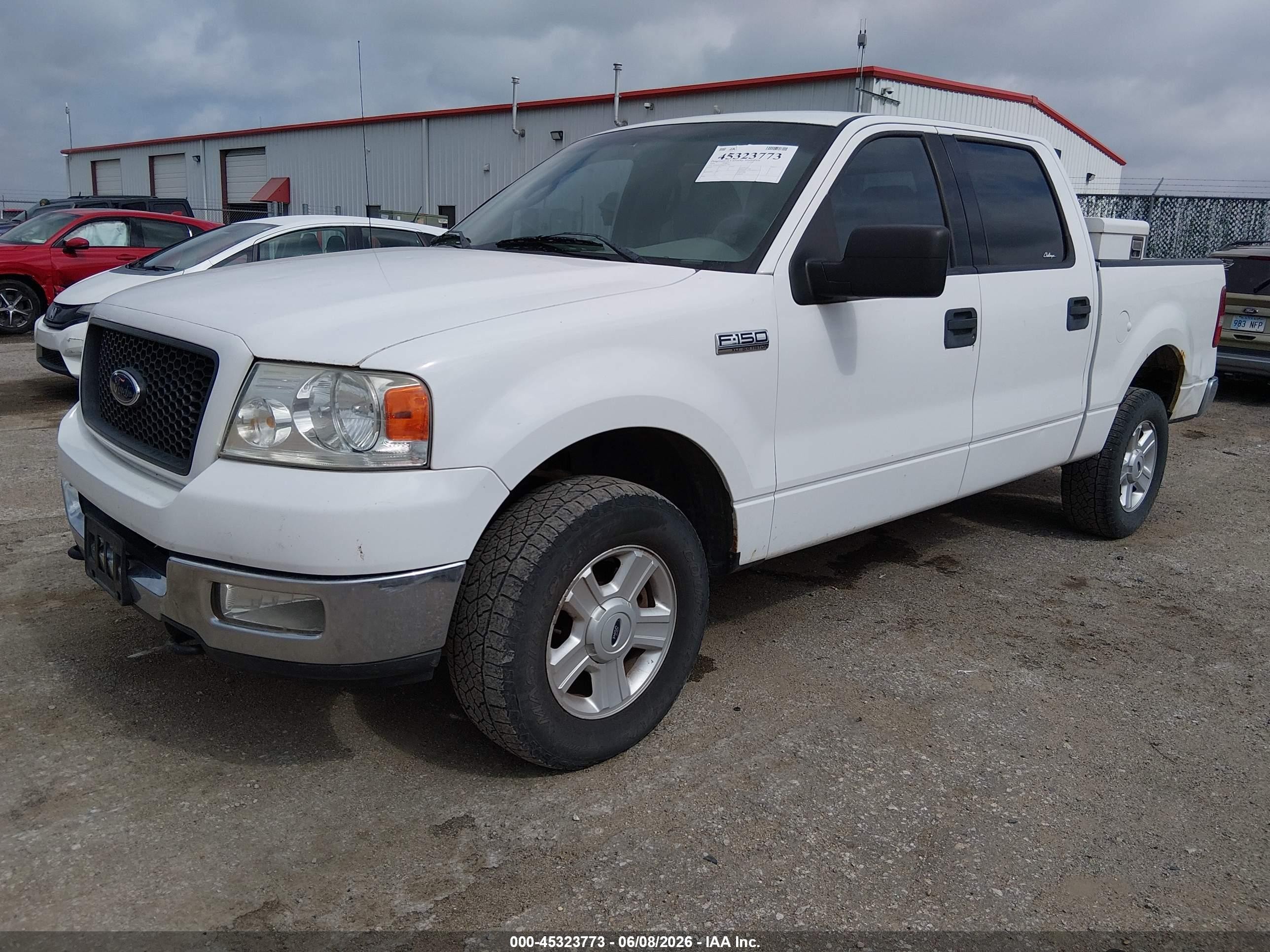2004 Ford F-150 Fx4/lariat/xlt White vin: 1FTPW14504KB13790