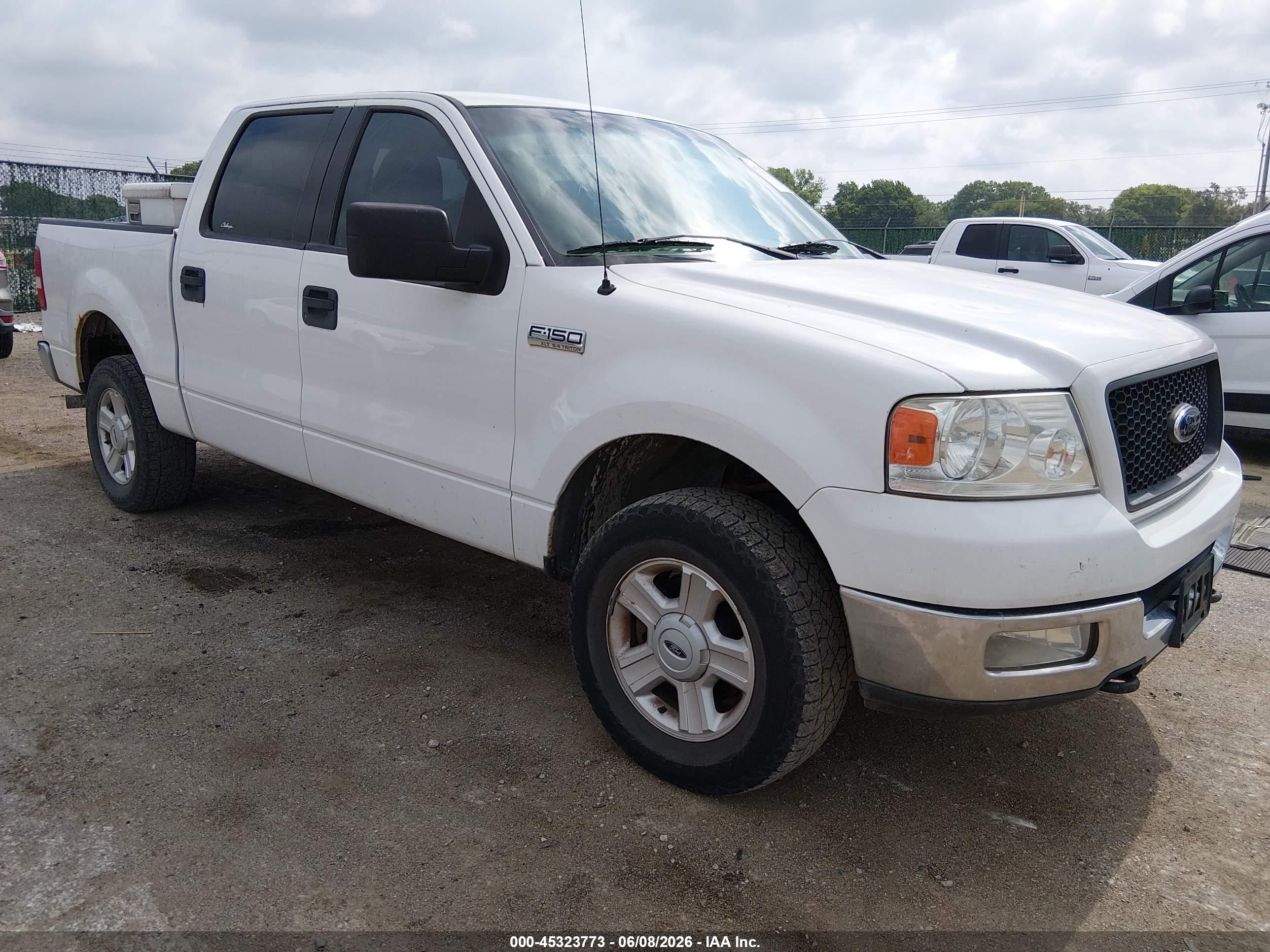 2004 Ford F-150 Fx4/lariat/xlt White vin: 1FTPW14504KB13790