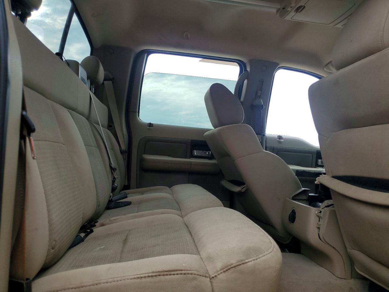 2004 Ford F150 Supercrew Red vin: 1FTPW14504KB31156