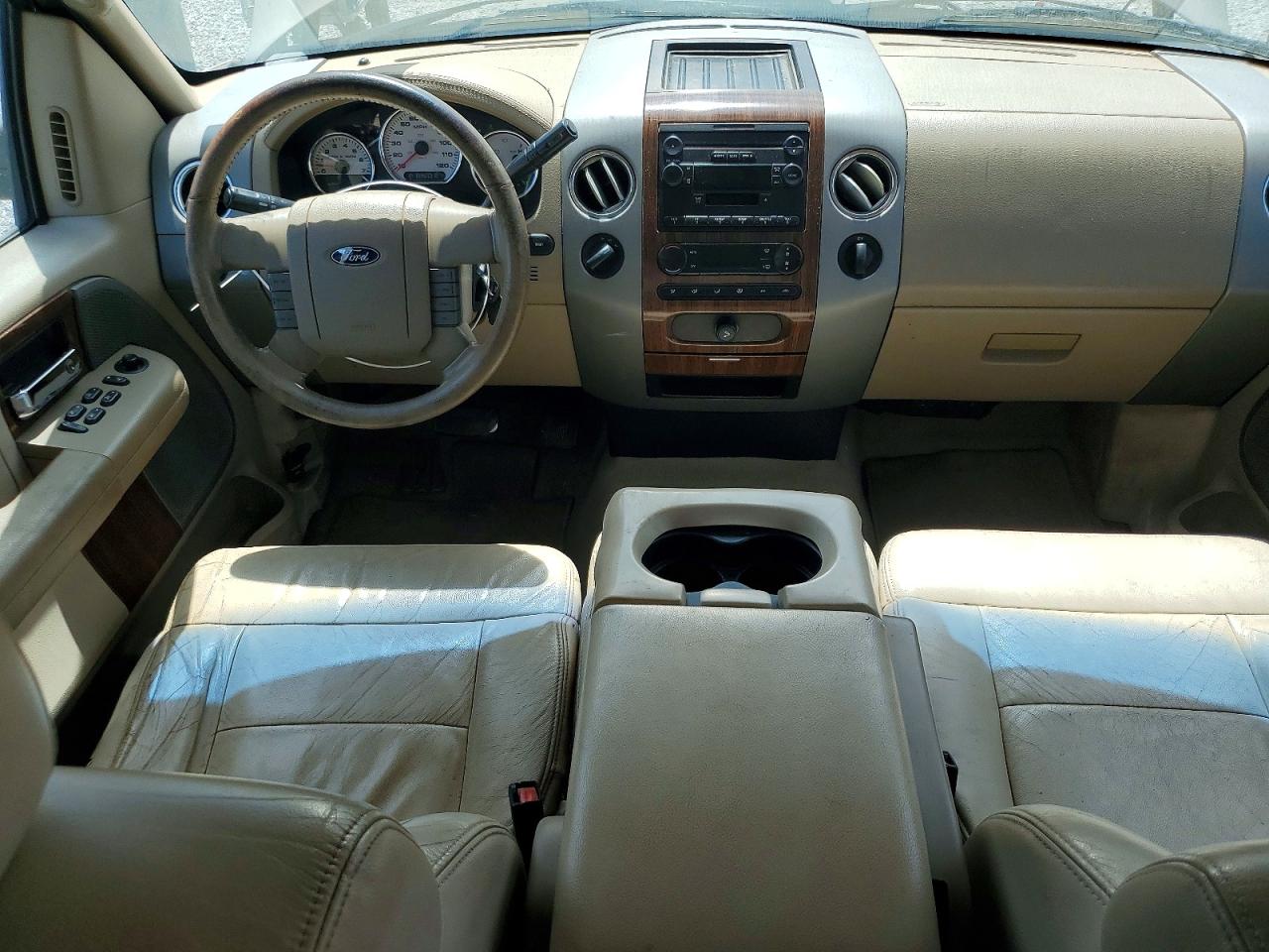 2004 Ford F150 Supercrew Beige vin: 1FTPW14504KB96833