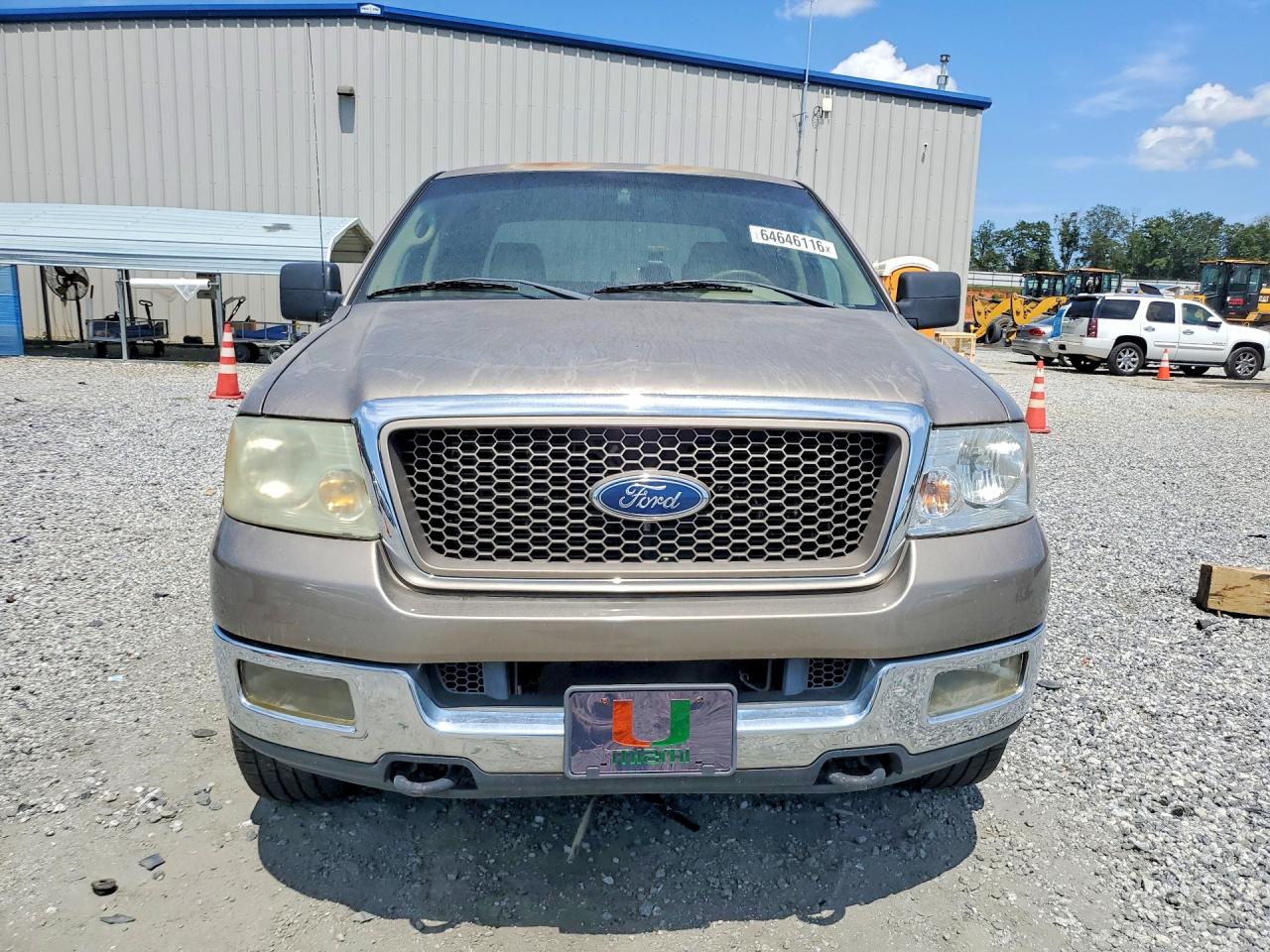 2004 Ford F150 Supercrew Beige vin: 1FTPW14504KB96833