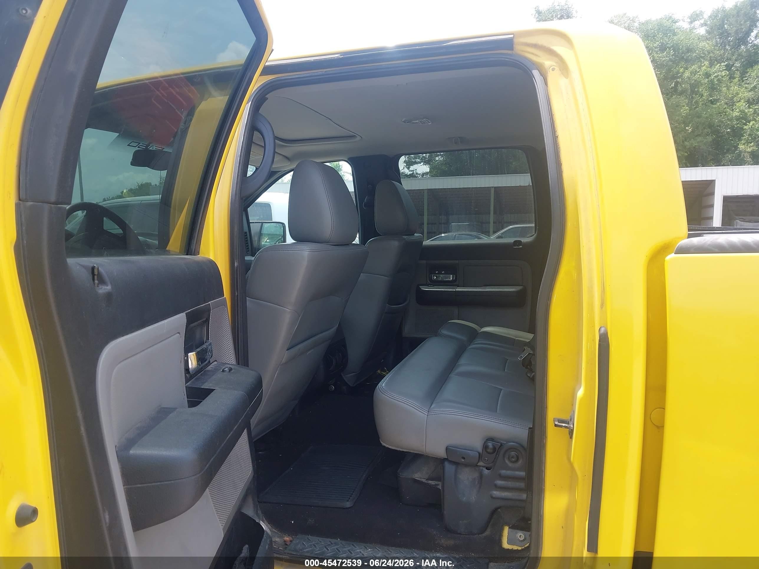 2004 Ford F-150 Fx4/lariat/xlt Yellow vin: 1FTPW14504KC61681