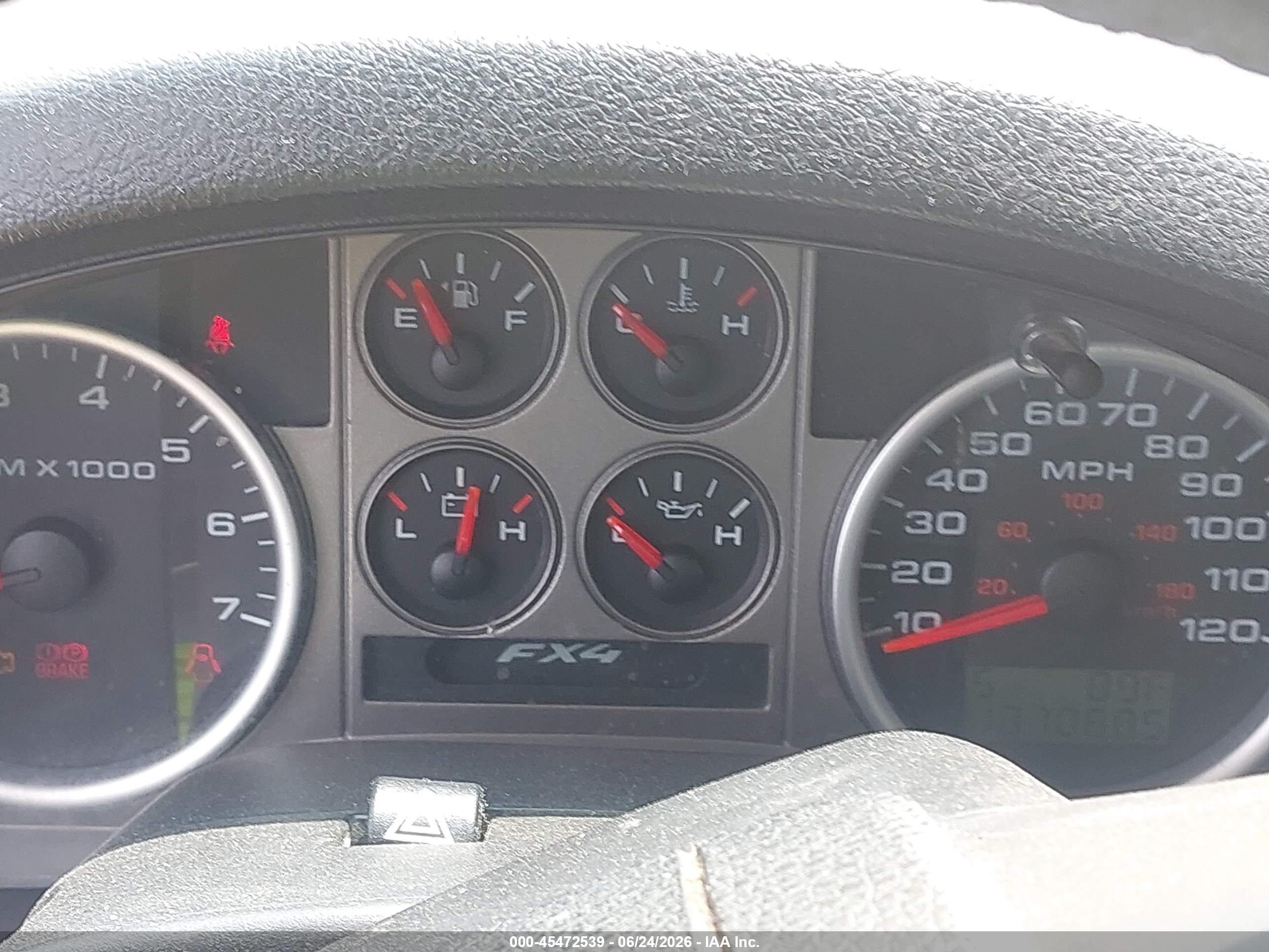 2004 Ford F-150 Fx4/lariat/xlt Yellow vin: 1FTPW14504KC61681