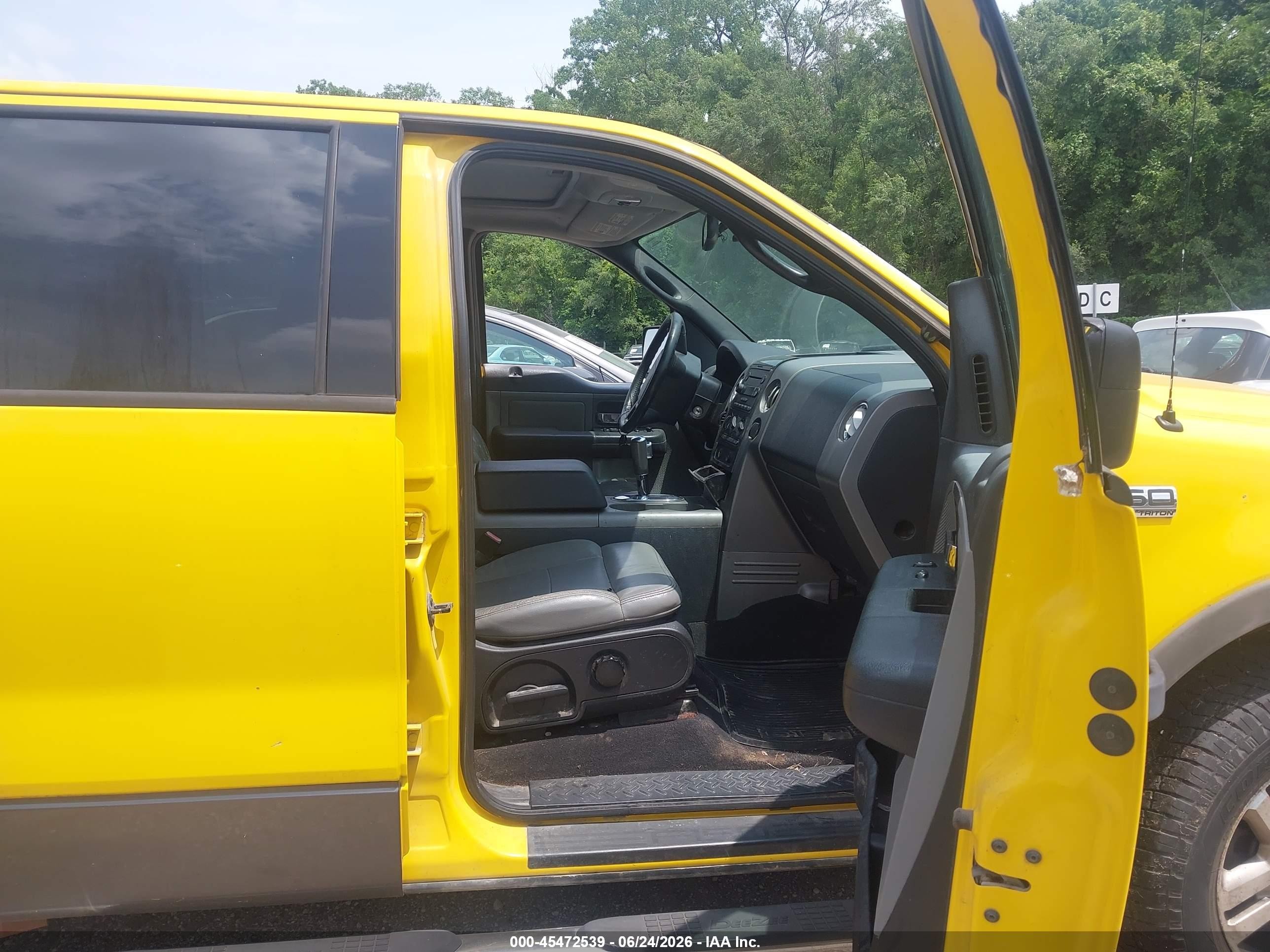 2004 Ford F-150 Fx4/lariat/xlt Yellow vin: 1FTPW14504KC61681