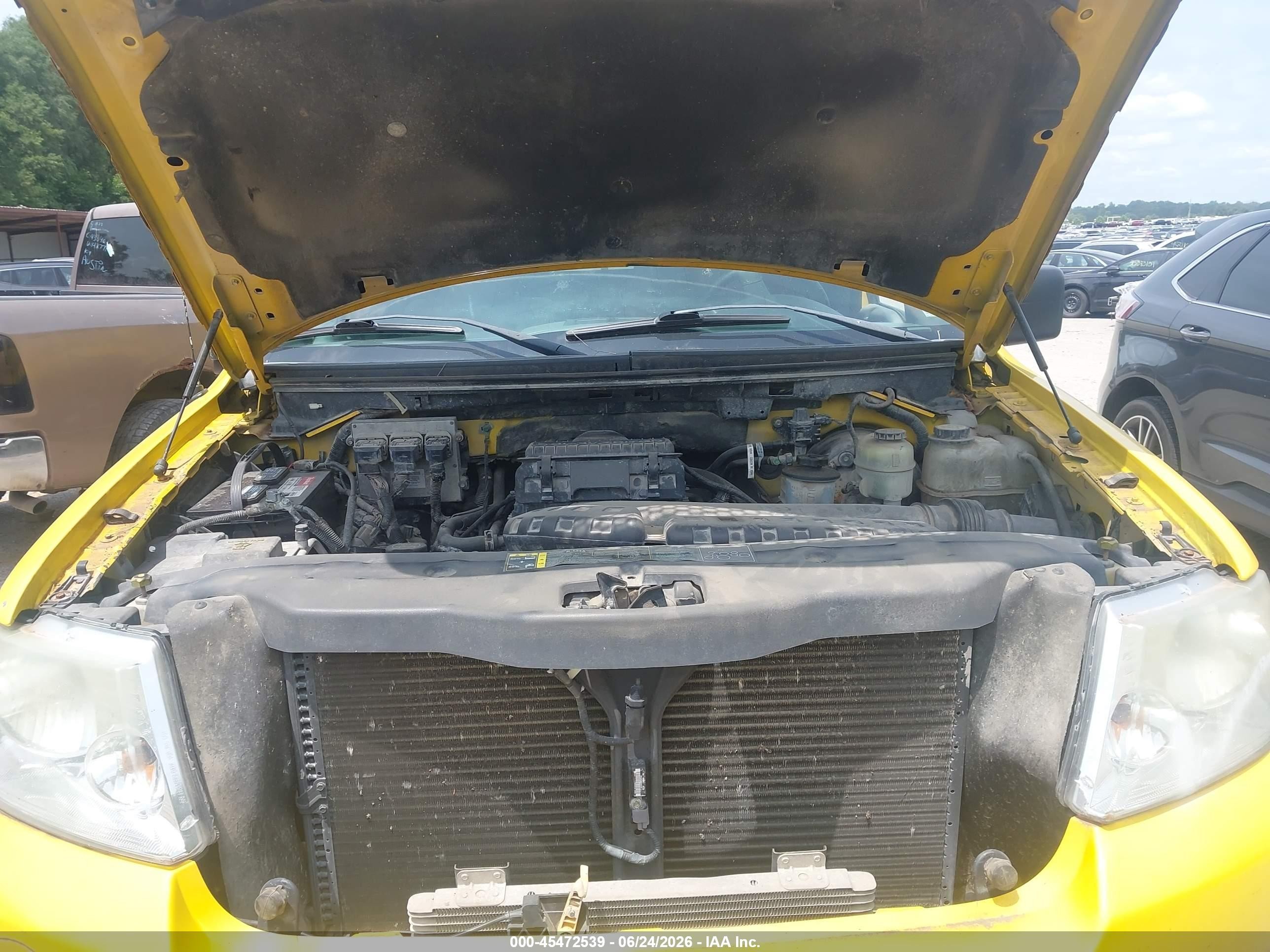 2004 Ford F-150 Fx4/lariat/xlt Yellow vin: 1FTPW14504KC61681