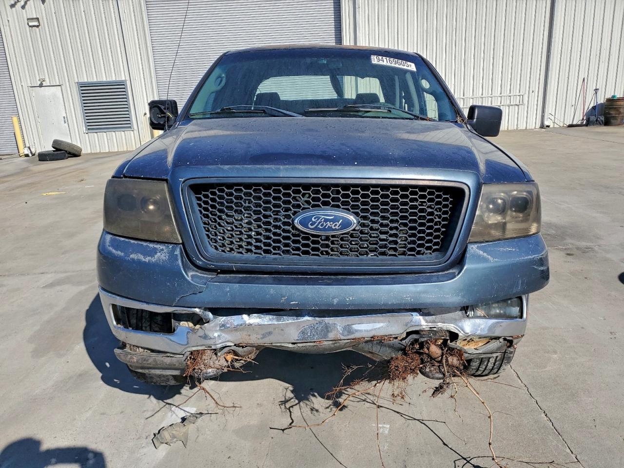 2004 Ford F150 Supercrew Blue vin: 1FTPW14504KC75614