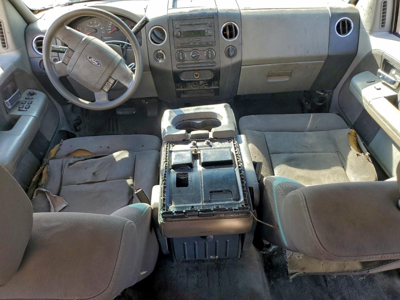 2004 Ford F150 Supercrew Blue vin: 1FTPW14504KC75614