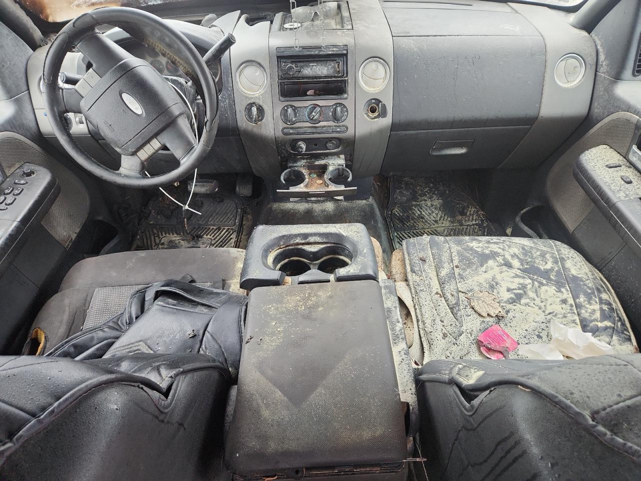 2004 Ford F150 Supercrew Black vin: 1FTPW14504KC82322
