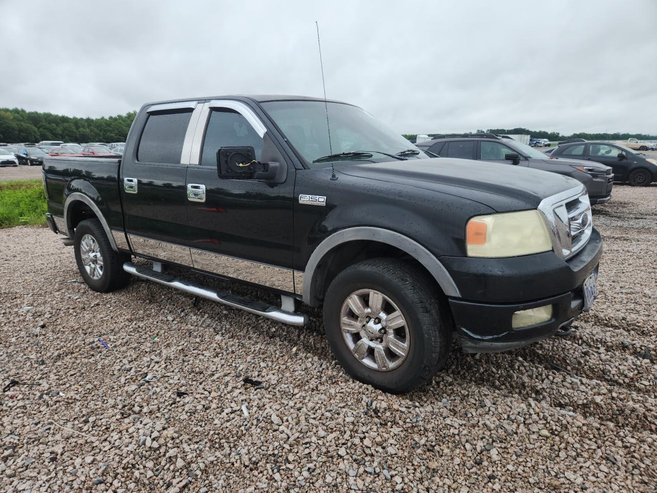 2004 Ford F150 Supercrew Black vin: 1FTPW14504KC82322