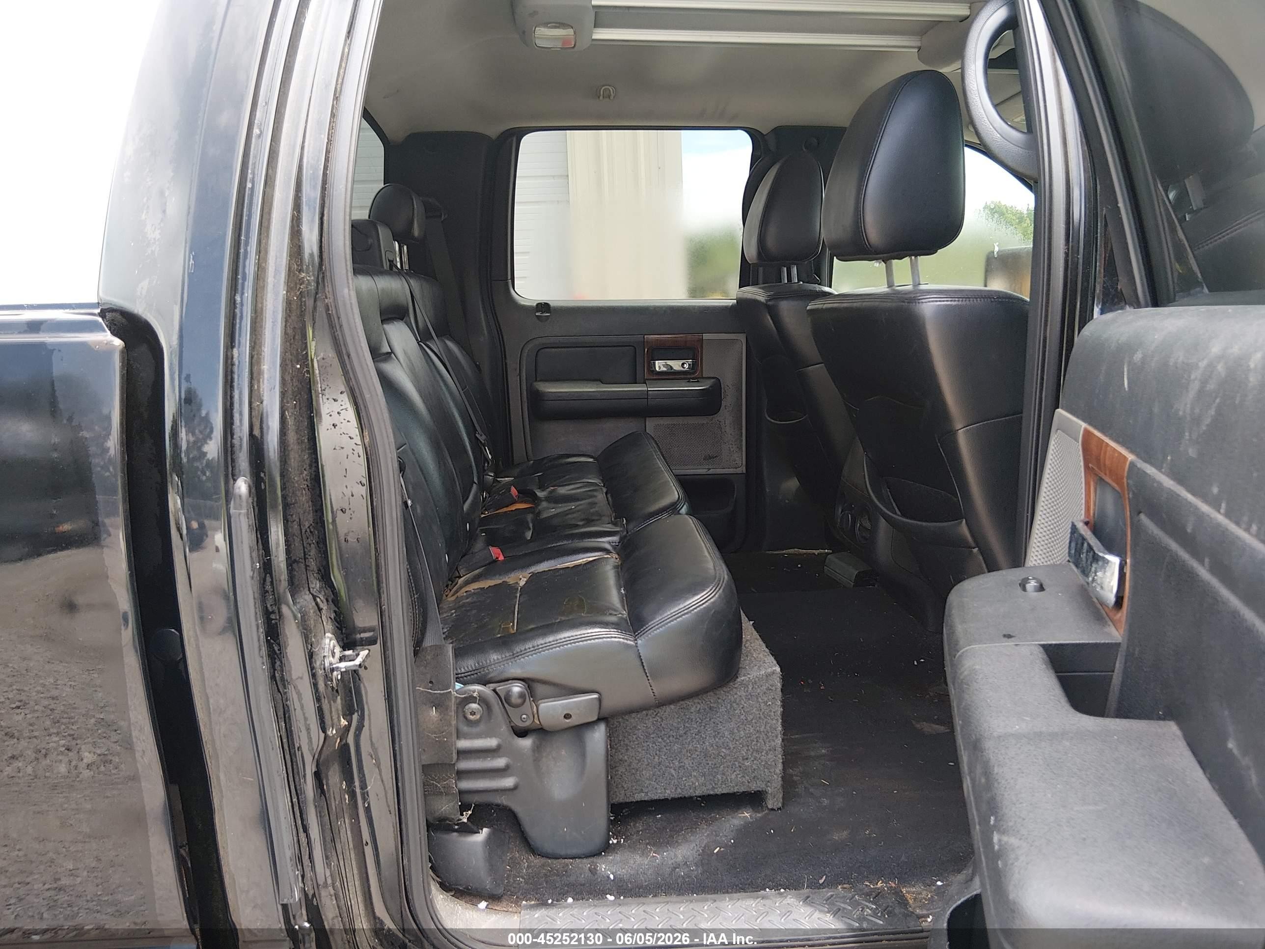 2004 Ford F-150 Fx4/lariat/xlt Black vin: 1FTPW14504KD83392
