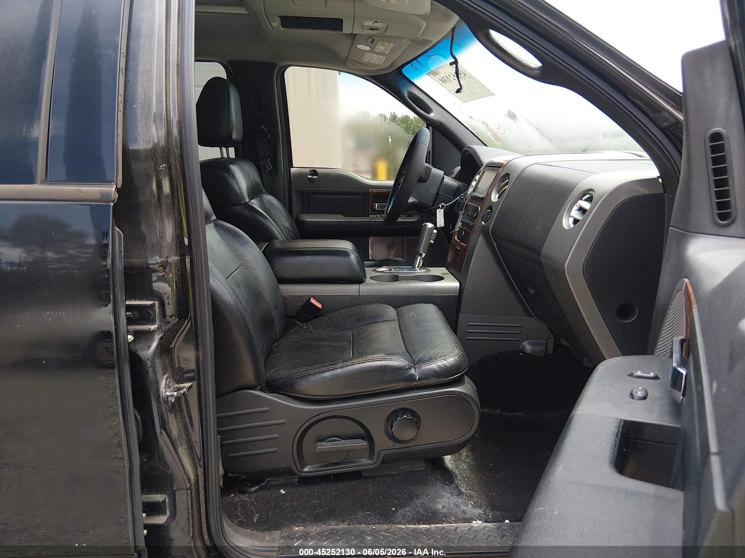 2004 Ford F-150 Fx4/lariat/xlt Black vin: 1FTPW14504KD83392