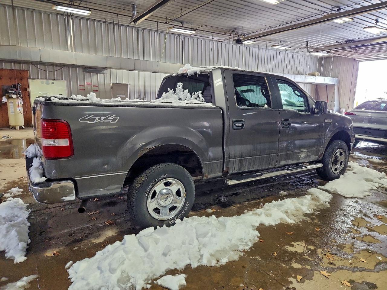 2005 Ford F-150 Supercrew Серый vin: 1FTPW14505FA67338
