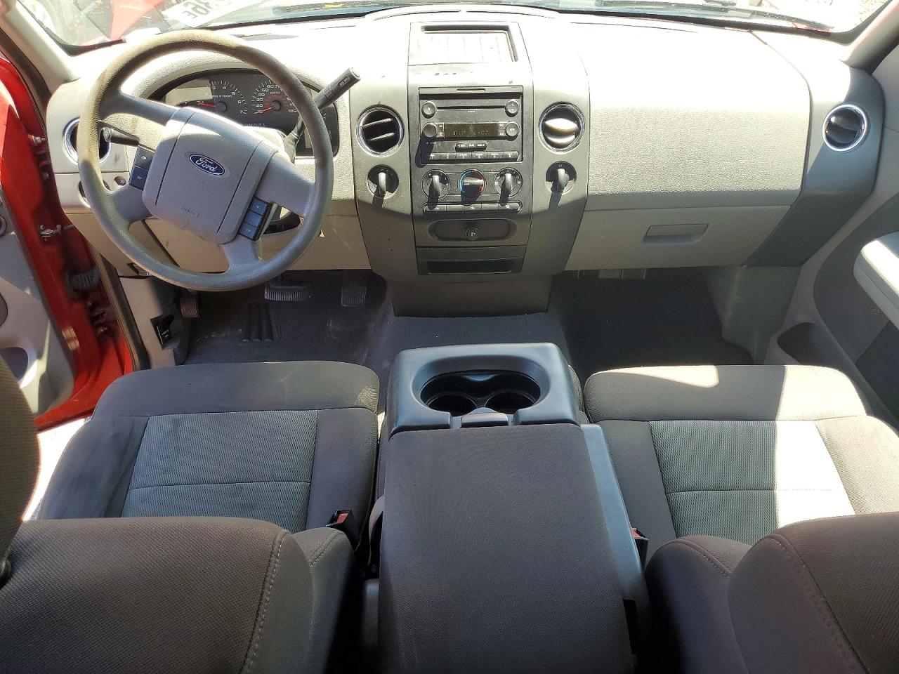 2005 Ford F150 Supercrew Red vin: 1FTPW14505FB54298