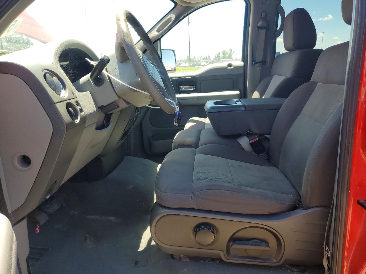 2005 Ford F150 Supercrew Red vin: 1FTPW14505FB54298