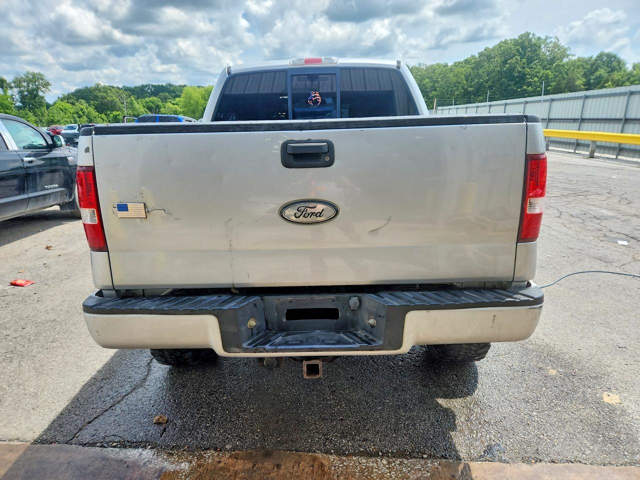 2005 Ford F150 Supercrew Silver vin: 1FTPW14505FB57816