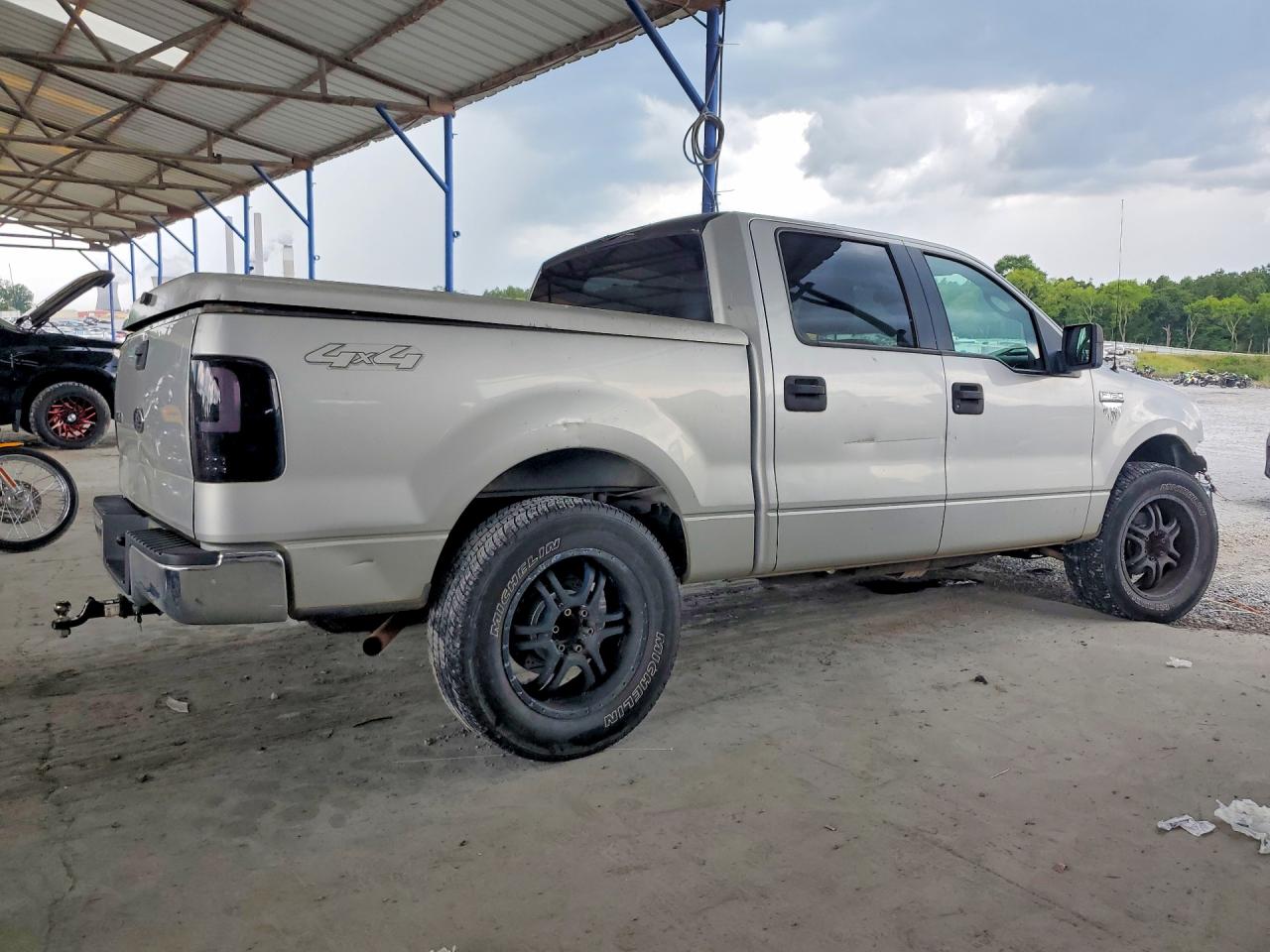 2005 Ford F150 Supercrew Silver vin: 1FTPW14505KC57938