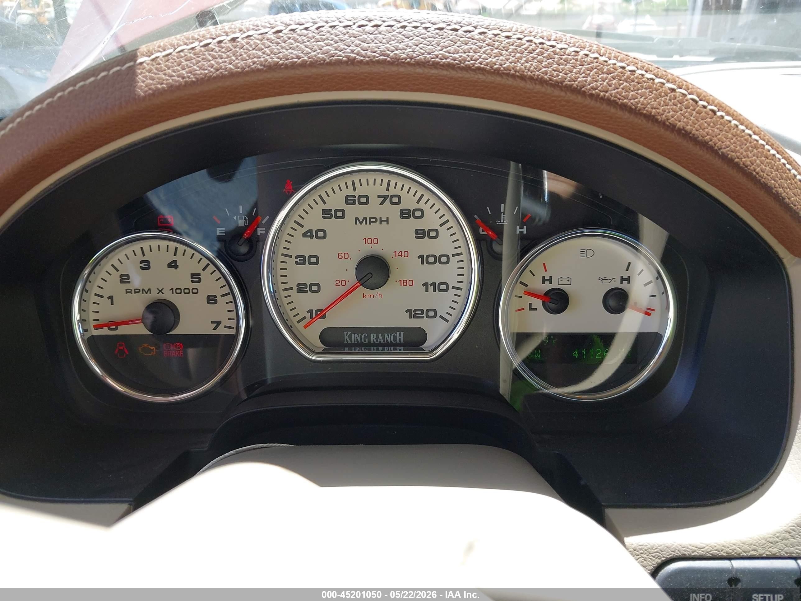 2005 Ford F-150 Fx4/lariat/xlt Red vin: 1FTPW14505KE05151