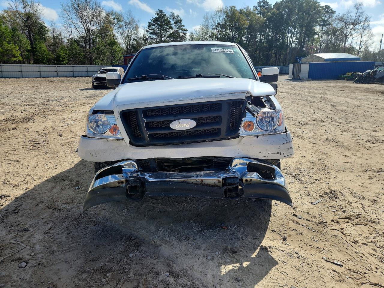 2005 Ford F150 Supercrew White vin: 1FTPW14505KE77726