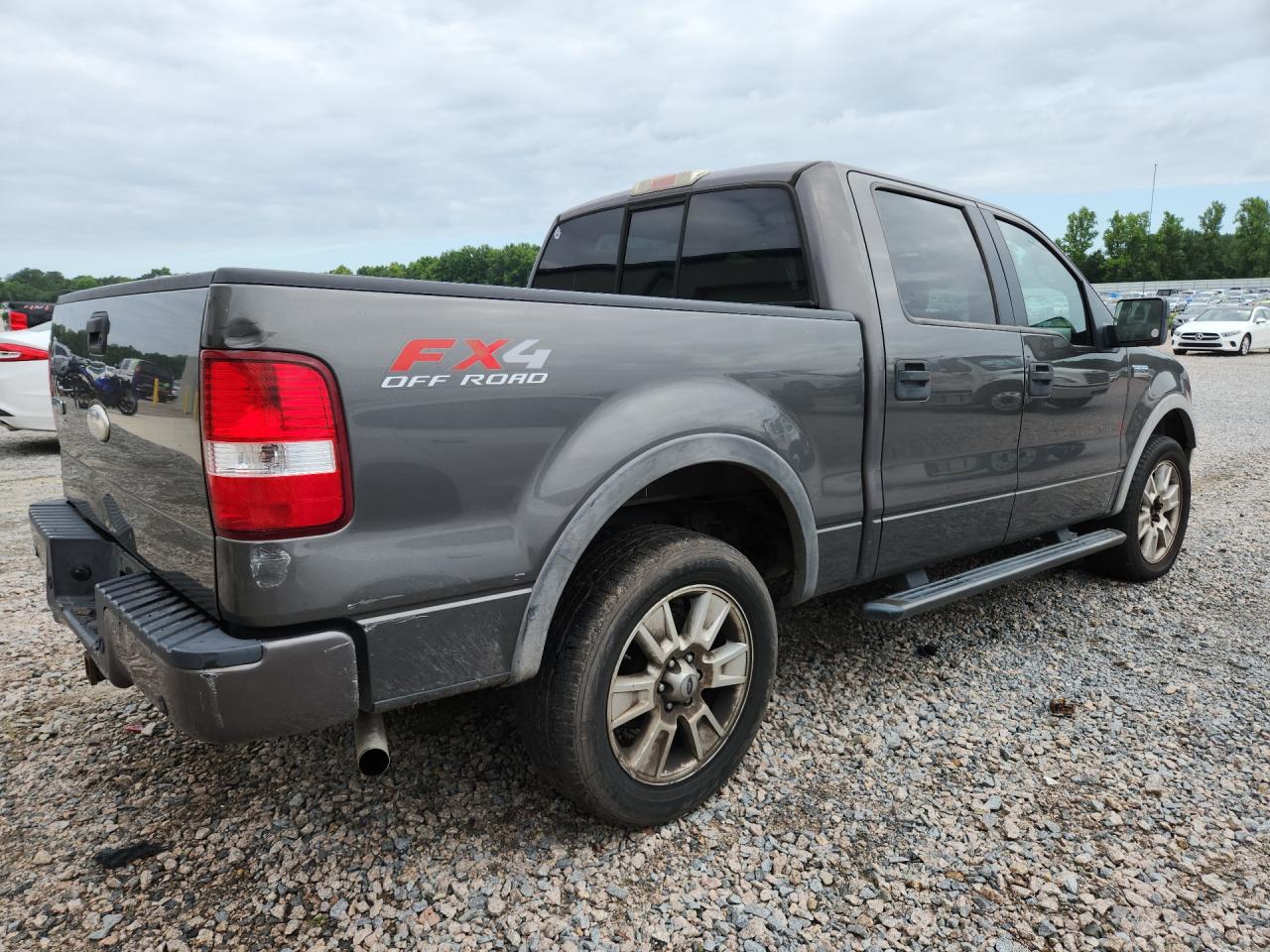 2005 Ford F150 Supercrew Gray vin: 1FTPW14505KE83705
