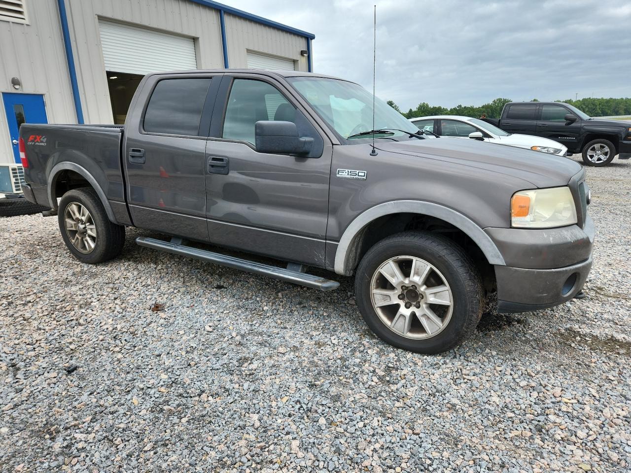 2005 Ford F150 Supercrew Gray vin: 1FTPW14505KE83705