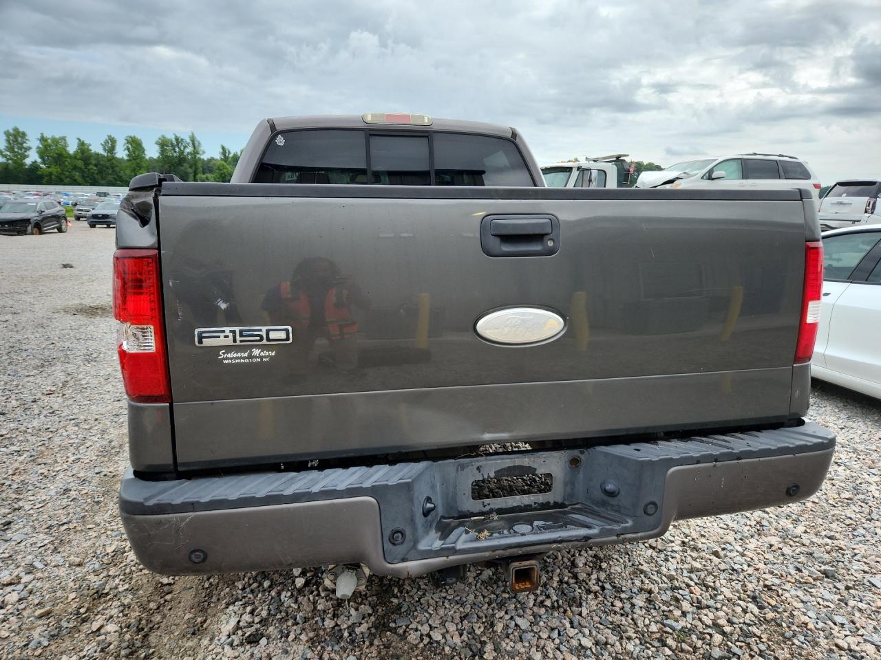 2005 Ford F150 Supercrew Gray vin: 1FTPW14505KE83705