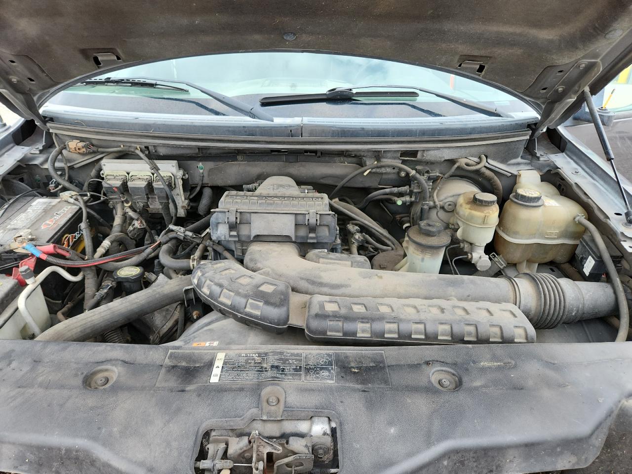 2005 Ford F150 Supercrew Gray vin: 1FTPW14505KE83705