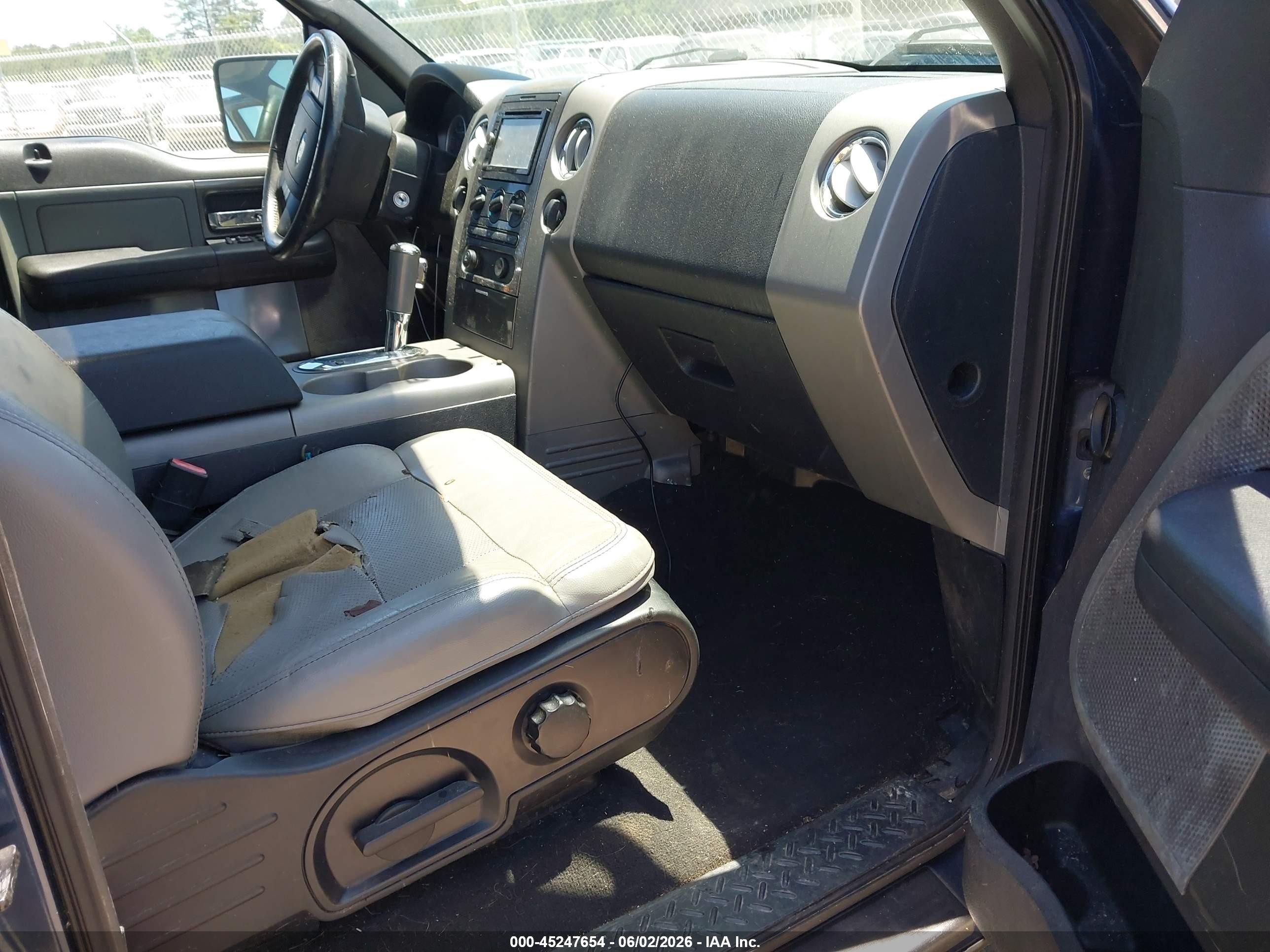 2005 Ford F-150 Fx4/lariat/xlt Blue vin: 1FTPW14505KE94140