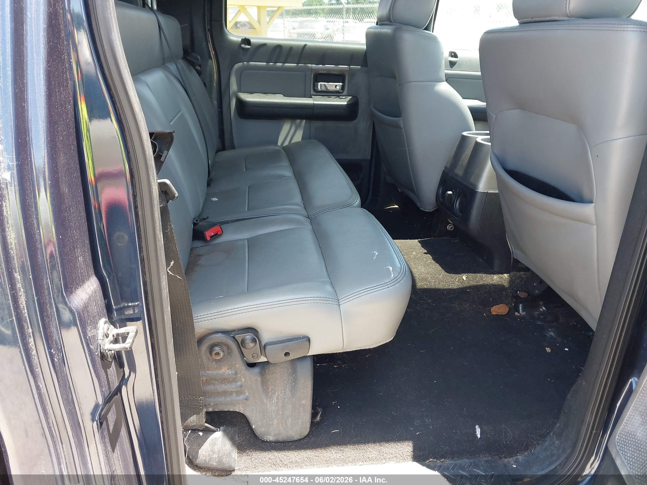 2005 Ford F-150 Fx4/lariat/xlt Blue vin: 1FTPW14505KE94140