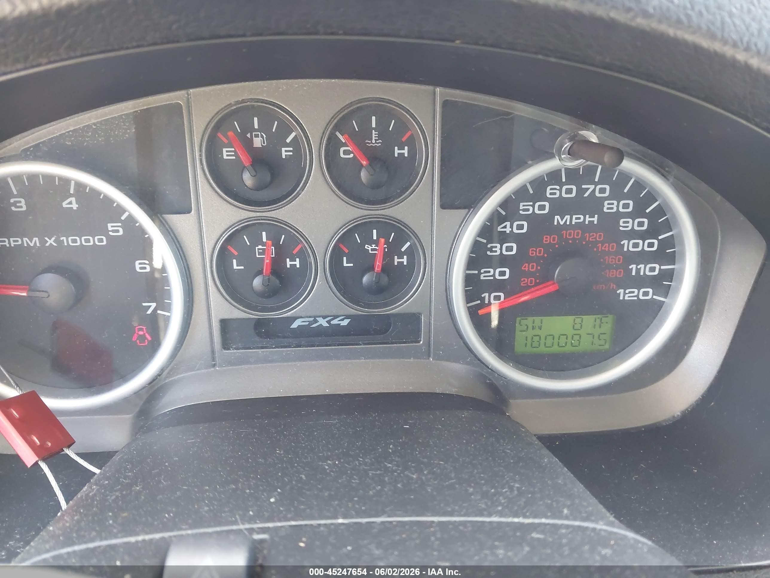2005 Ford F-150 Fx4/lariat/xlt Blue vin: 1FTPW14505KE94140