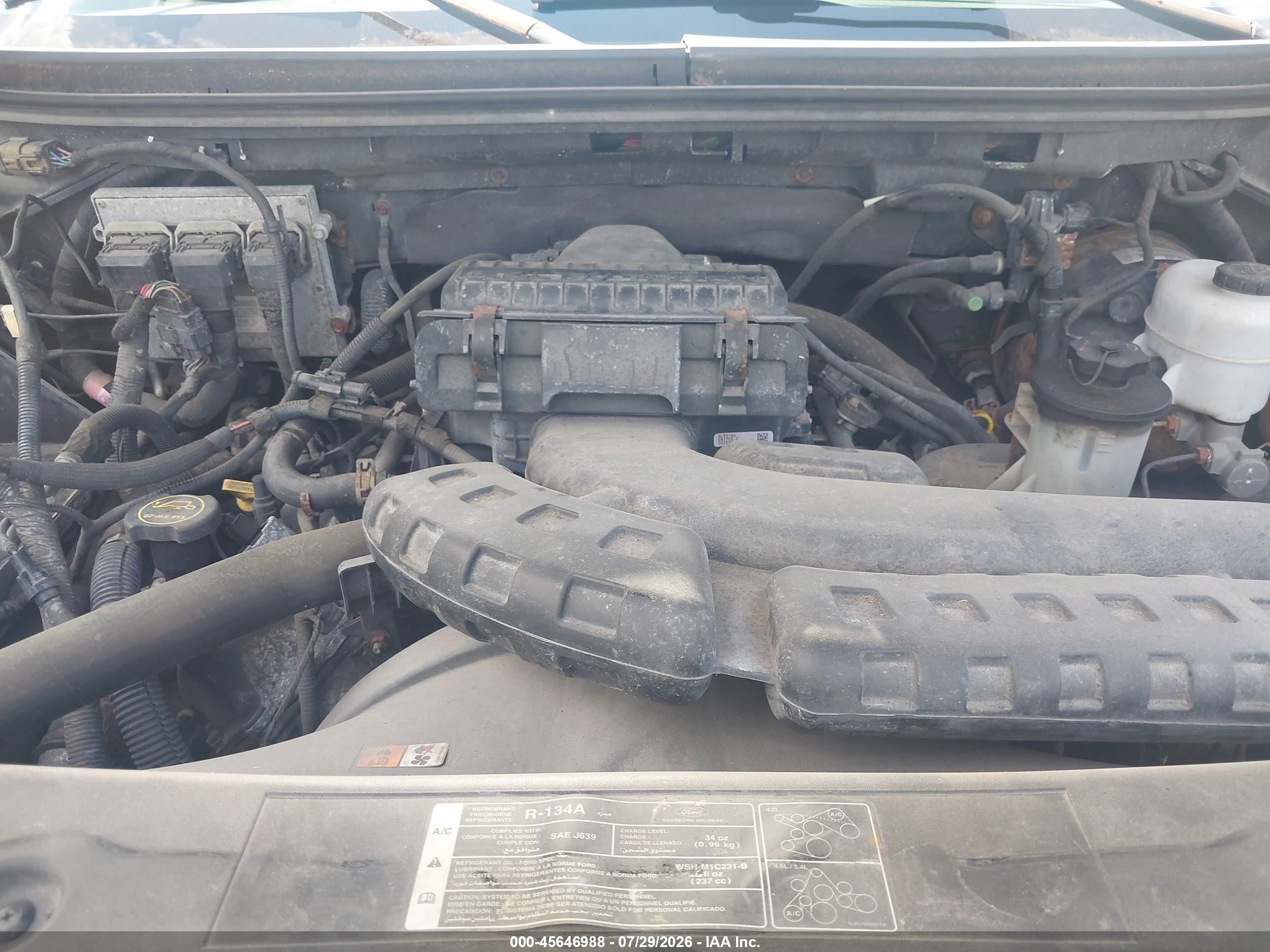 2006 Ford F-150 Fx4/lariat/xlt Black vin: 1FTPW14506FA08856