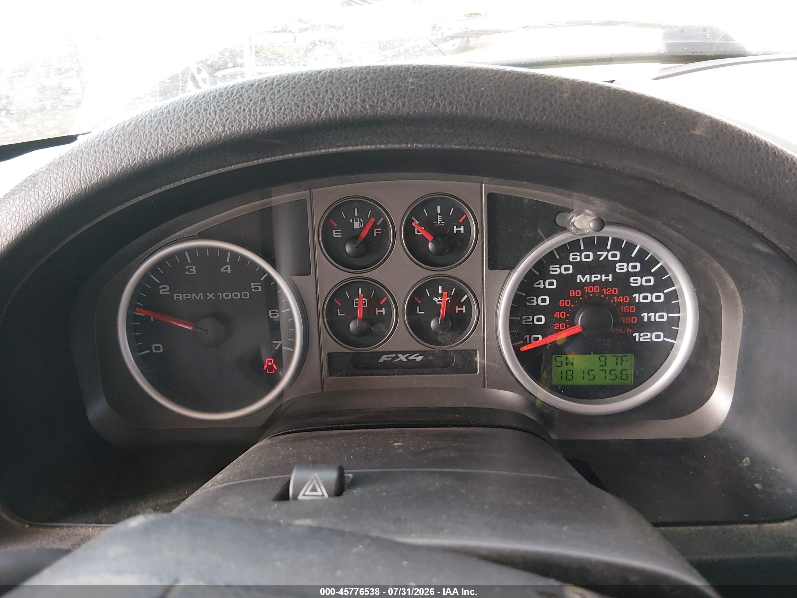 2006 Ford F-150 Fx4/lariat/xlt Белый vin: 1FTPW14506FA49052