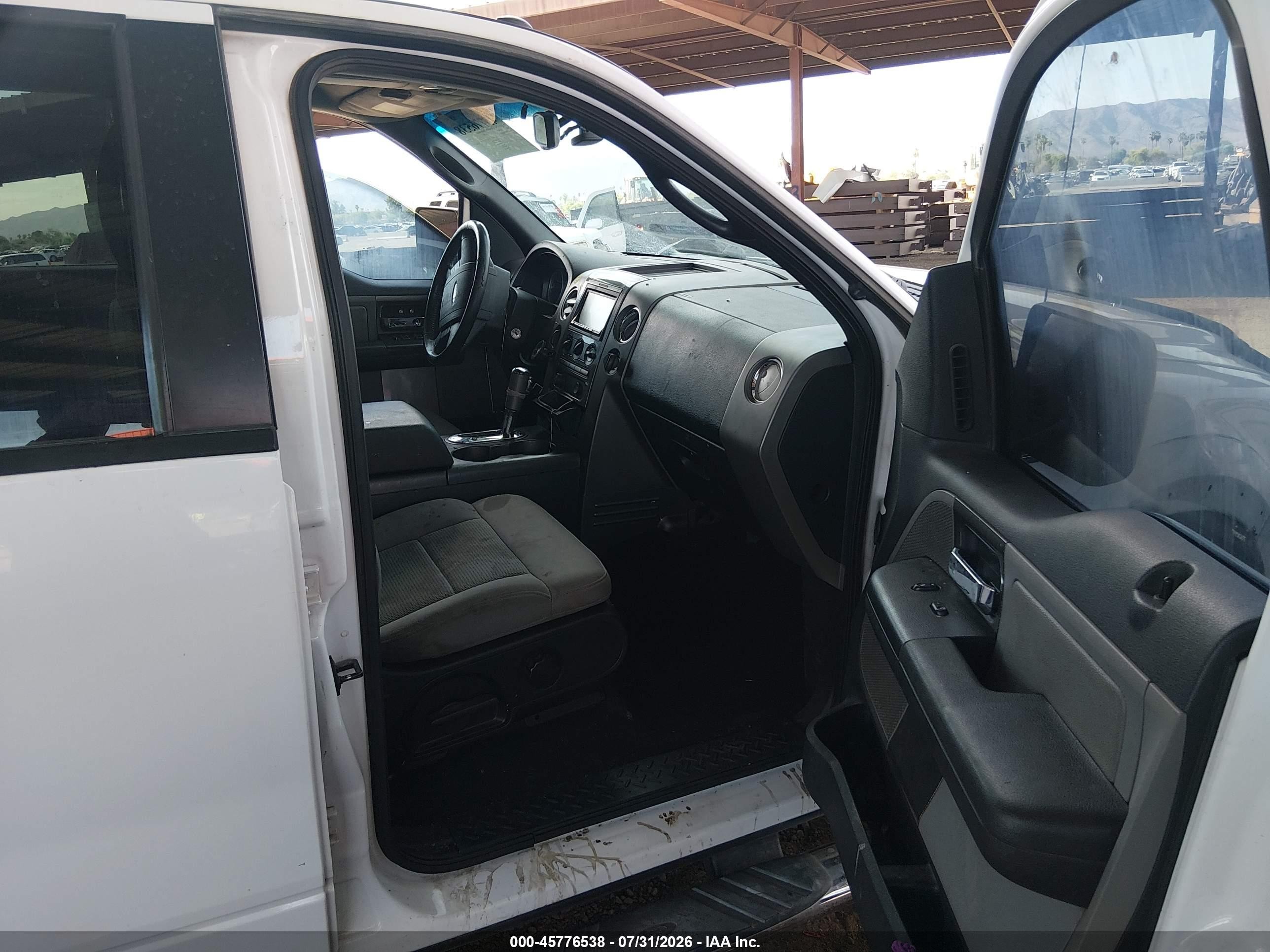 2006 Ford F-150 Fx4/lariat/xlt Белый vin: 1FTPW14506FA49052