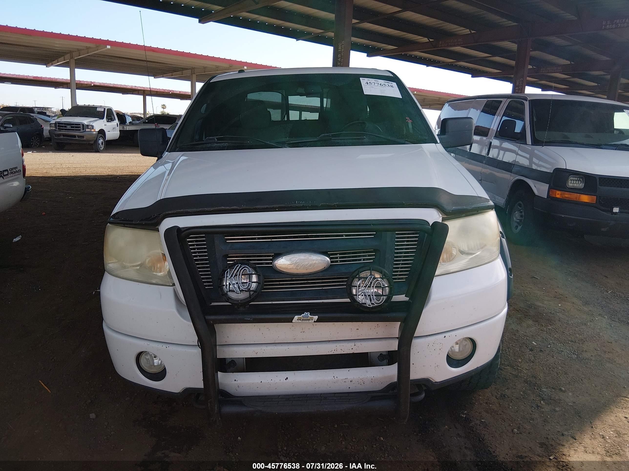 2006 Ford F-150 Fx4/lariat/xlt Белый vin: 1FTPW14506FA49052