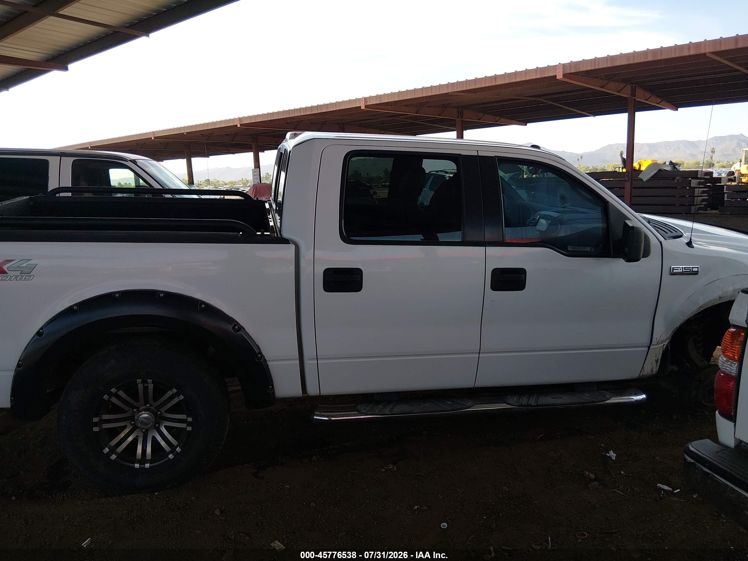 2006 Ford F-150 Fx4/lariat/xlt Белый vin: 1FTPW14506FA49052