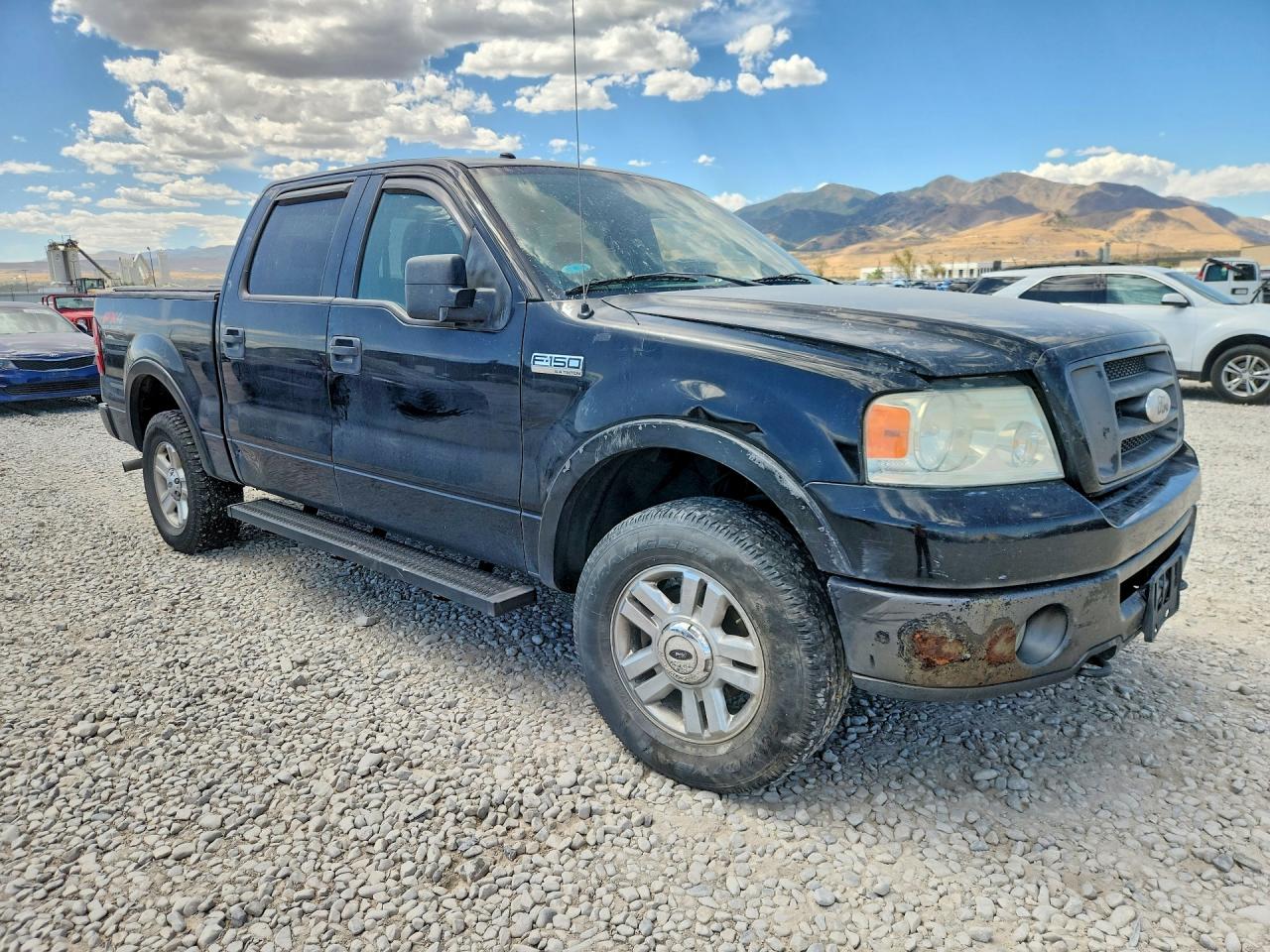 2006 Ford F150 Supercrew Black vin: 1FTPW14506FA49424
