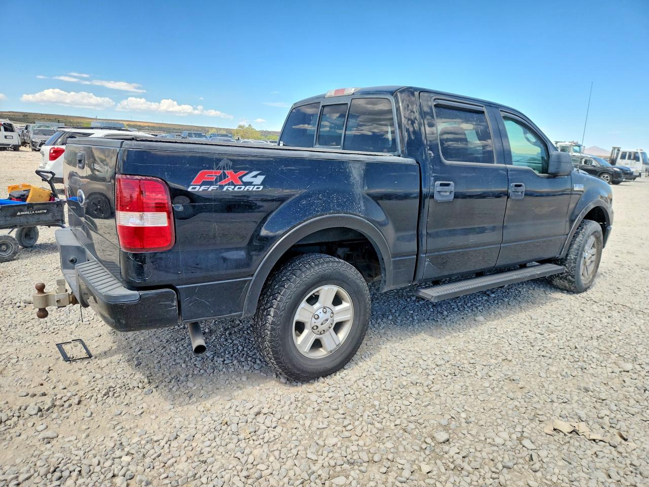 2006 Ford F150 Supercrew Black vin: 1FTPW14506FA49424