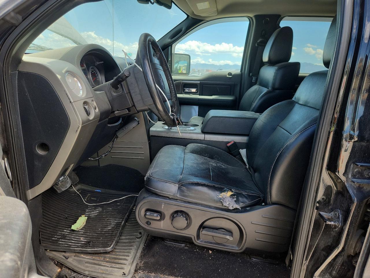 2006 Ford F150 Supercrew Black vin: 1FTPW14506FA49424