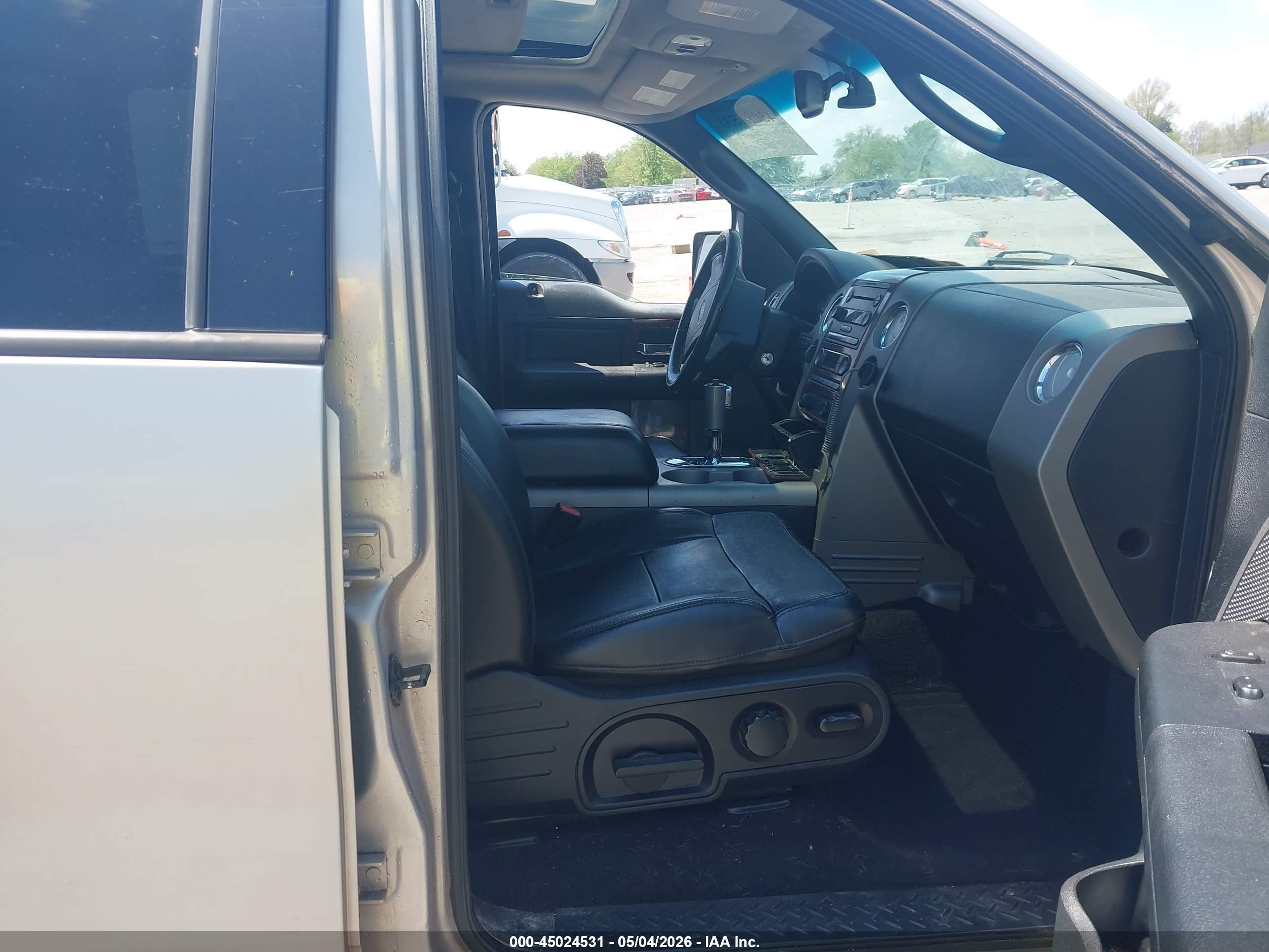 2006 Ford F-150 Fx4/lariat/xlt Silver vin: 1FTPW14506FA60729