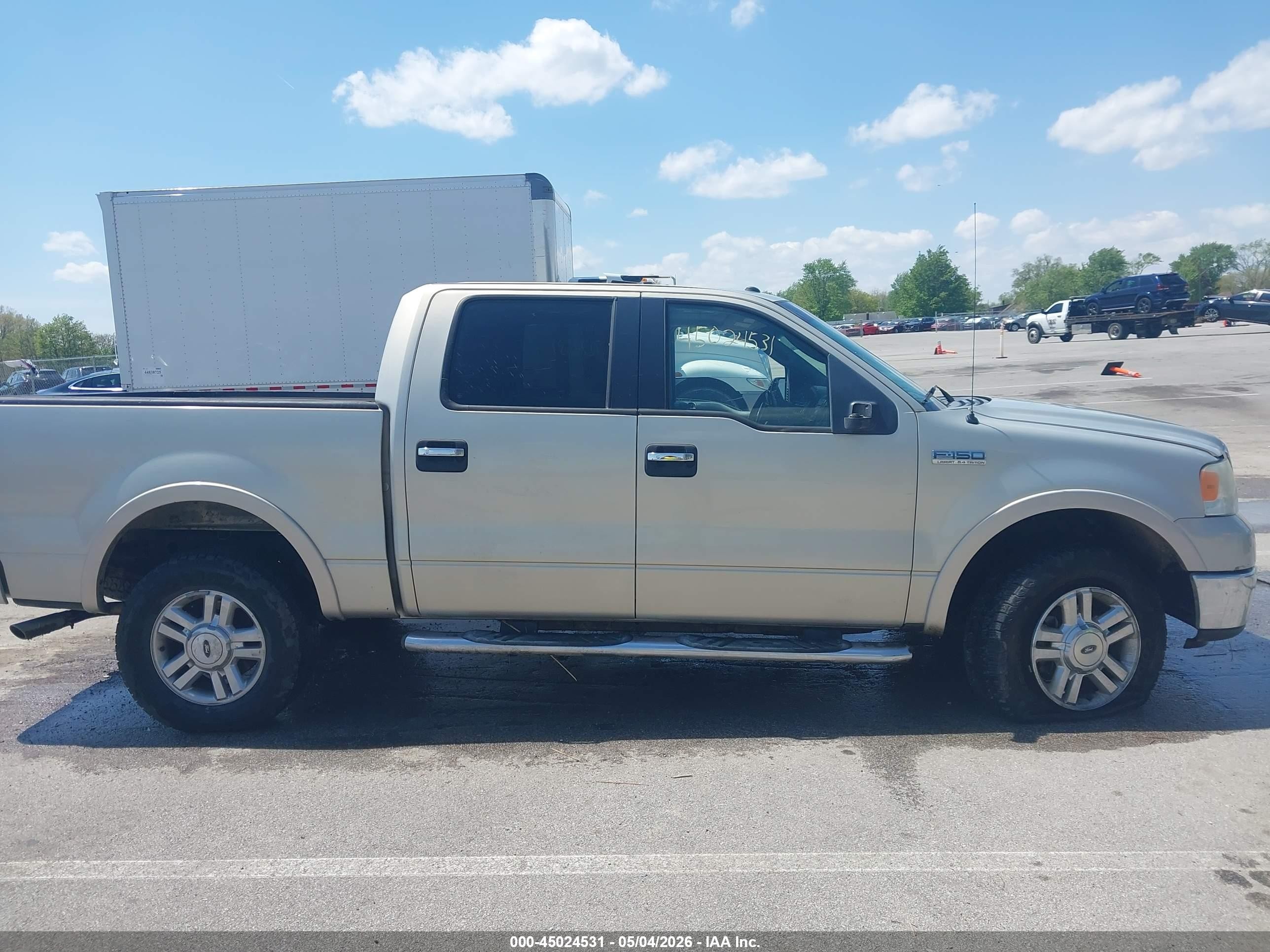 2006 Ford F-150 Fx4/lariat/xlt Silver vin: 1FTPW14506FA60729